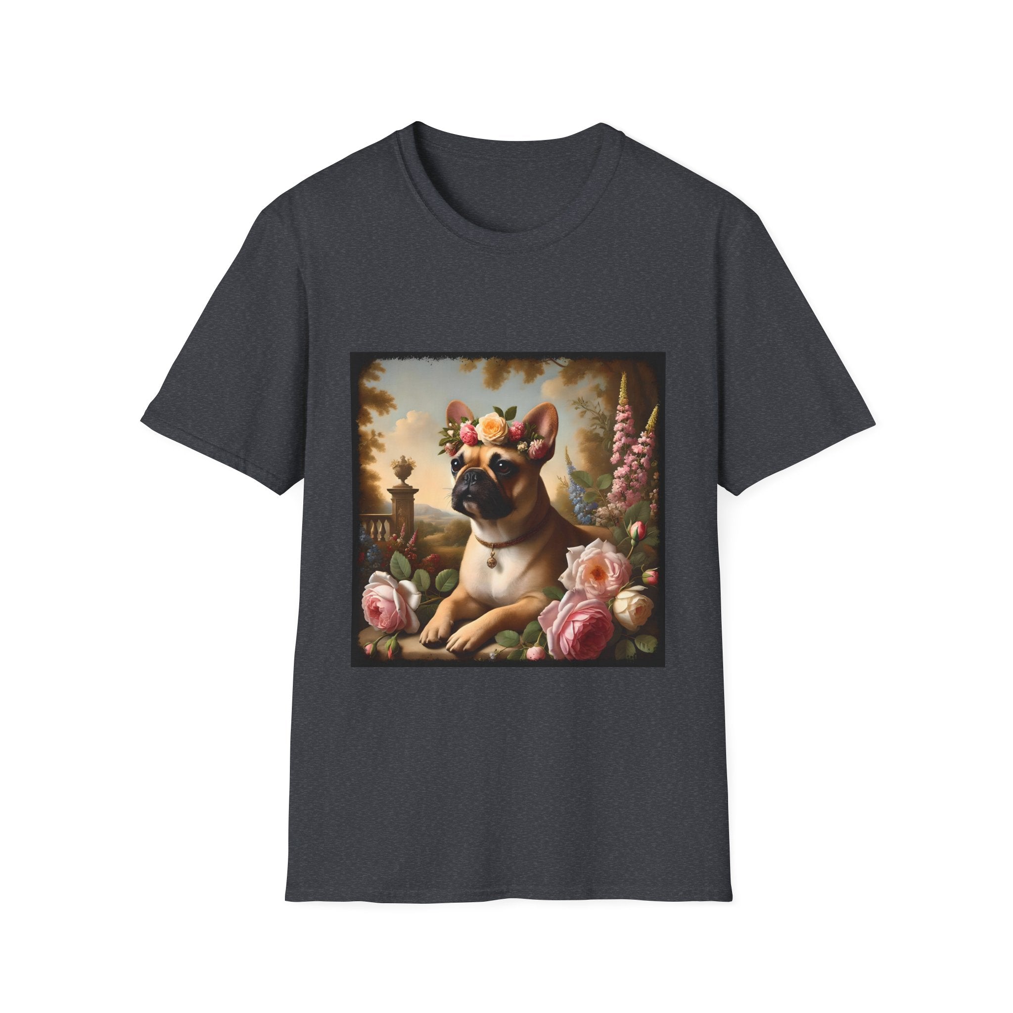 French Bulldog Garden Delight | Unisex Dog T-Shirt