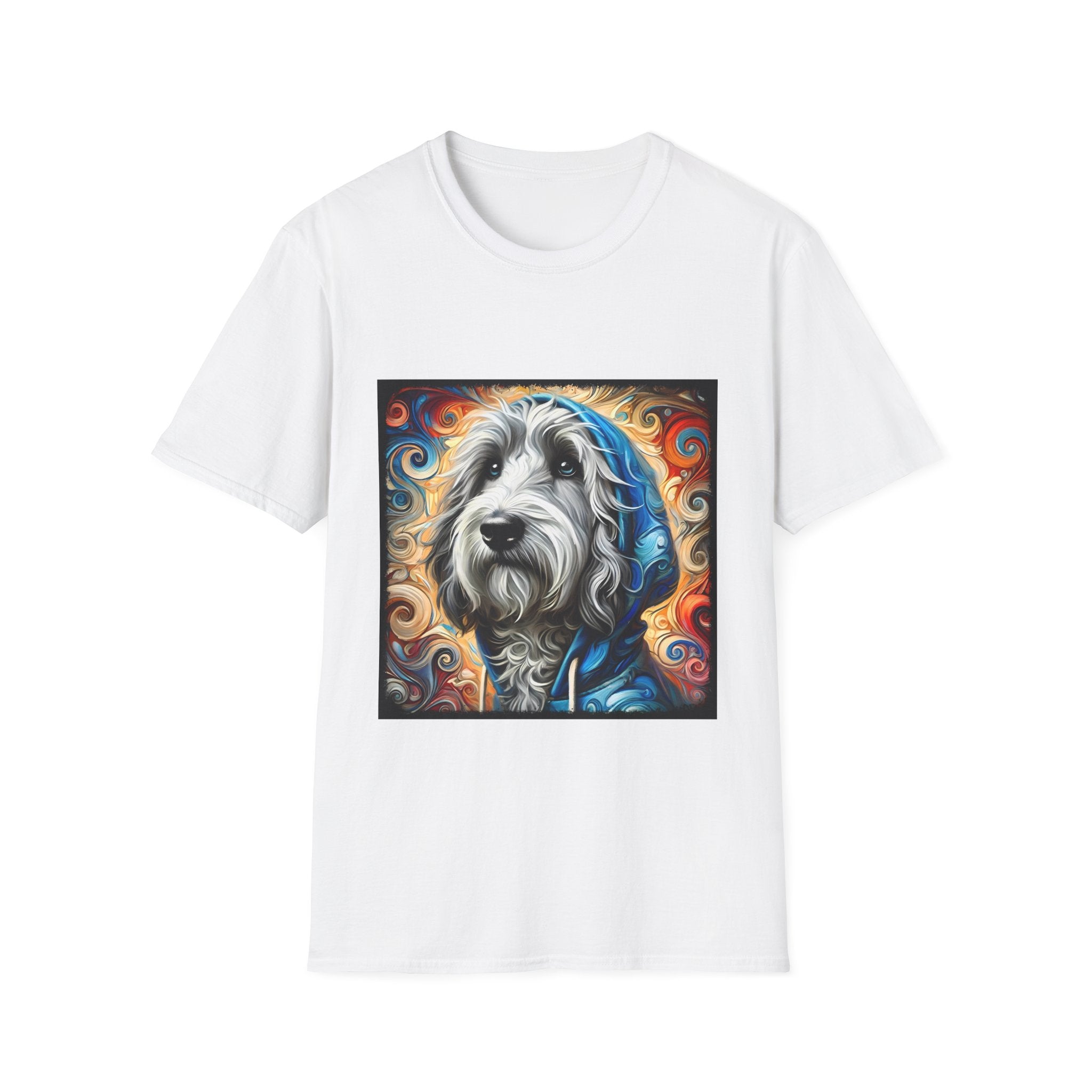 Sheepadoodle Urban Swirl | Unisex Dog T-Shirt