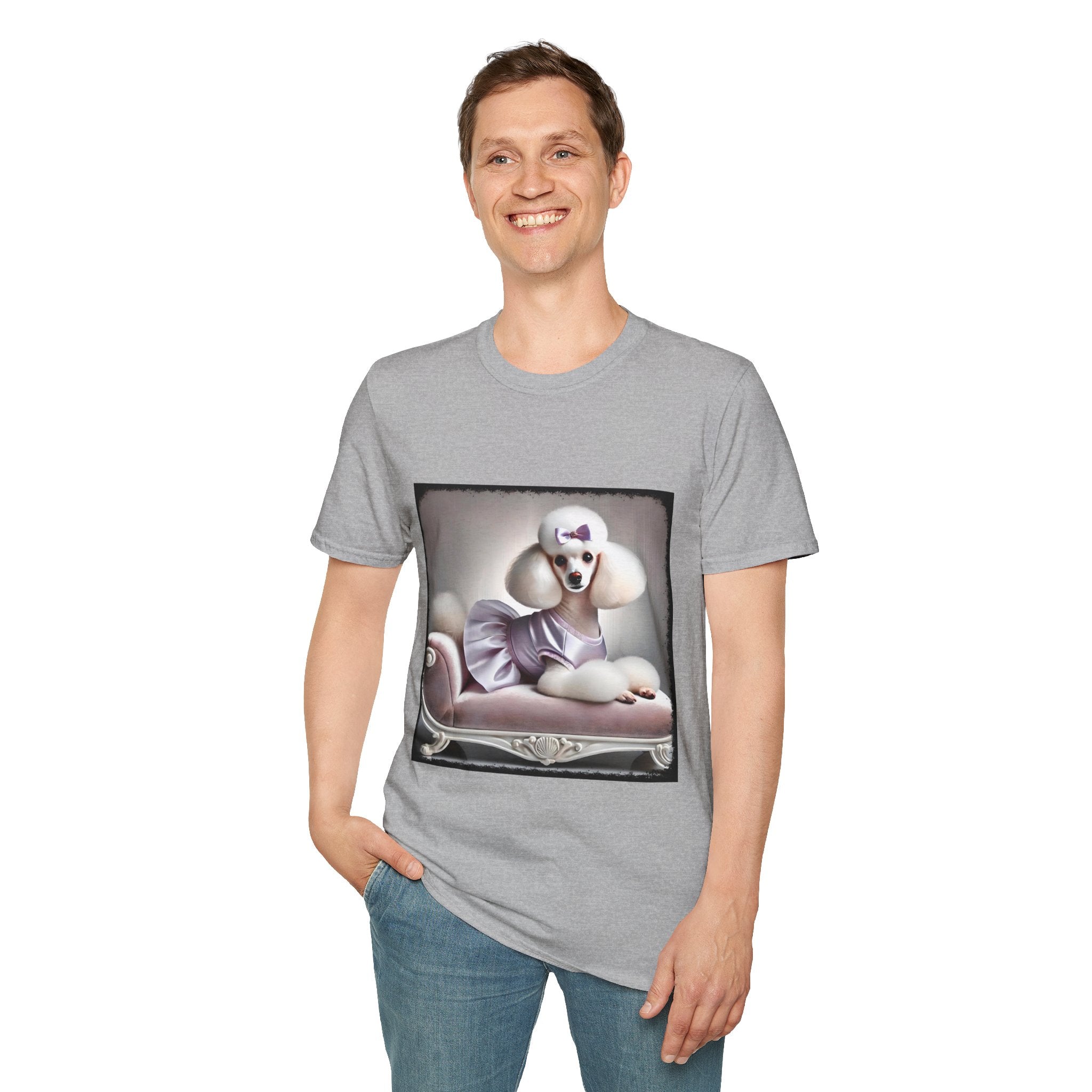 Poodle Lilac Lady | Unisex Dog T-Shirt