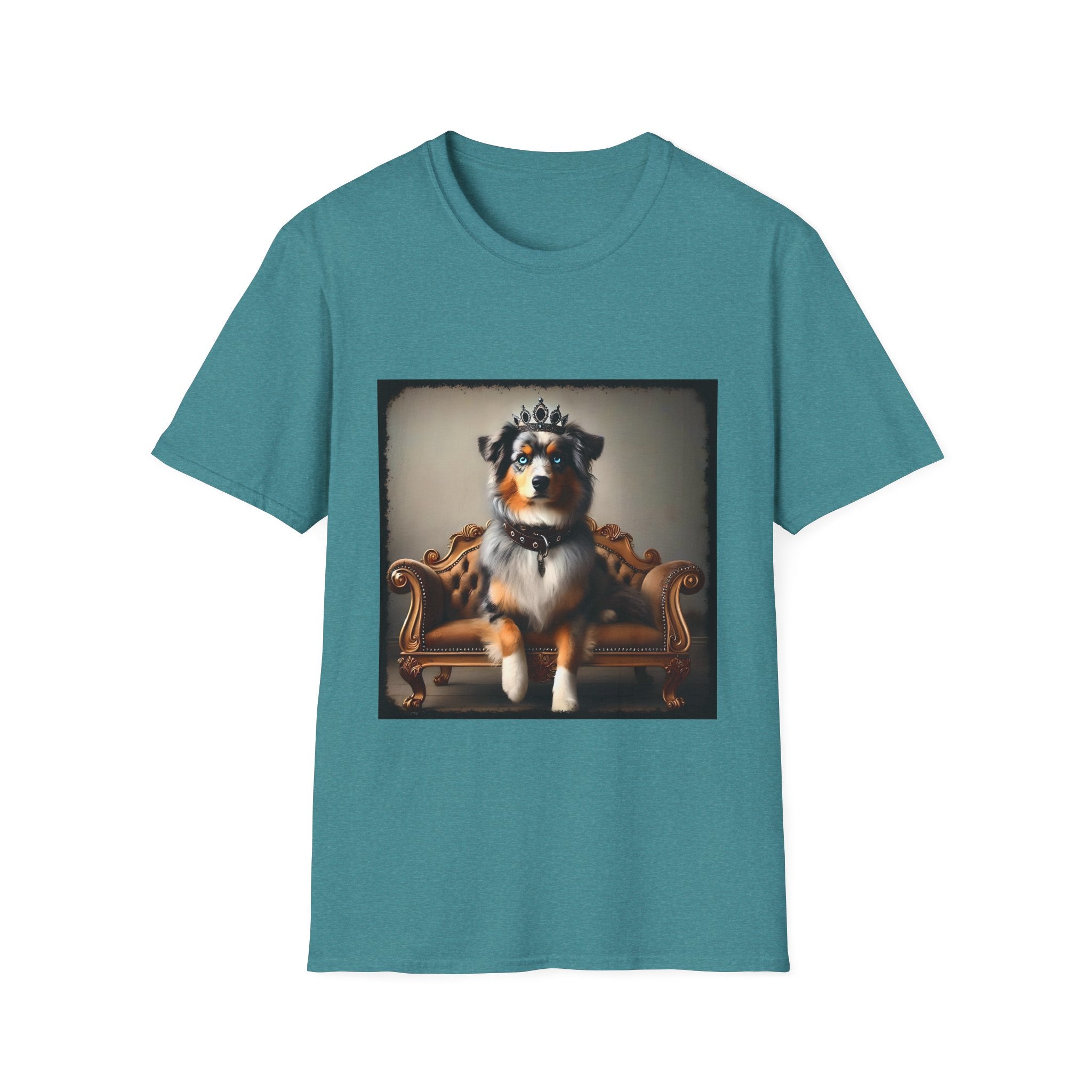 Miniature American Shepherd Crowned Princess | Unisex Dog T-Shirt
