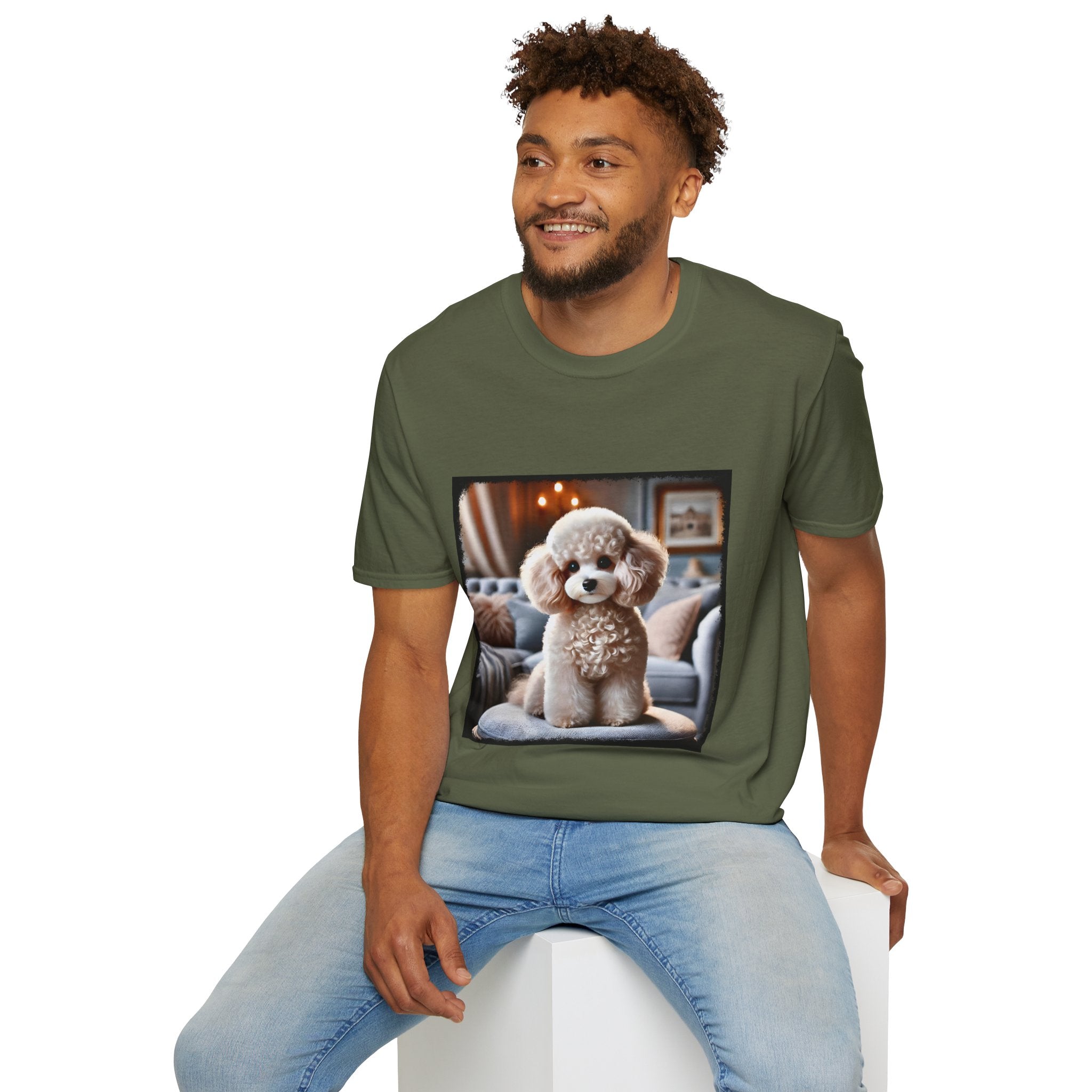 Poodle Fluff Puff | Unisex Dog T-Shirt