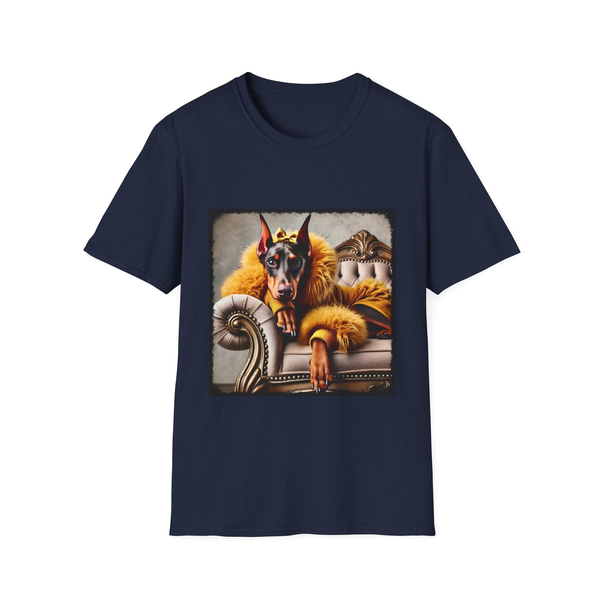 Doberman Pinscher Fur Babe | Unisex Dog T-Shirt