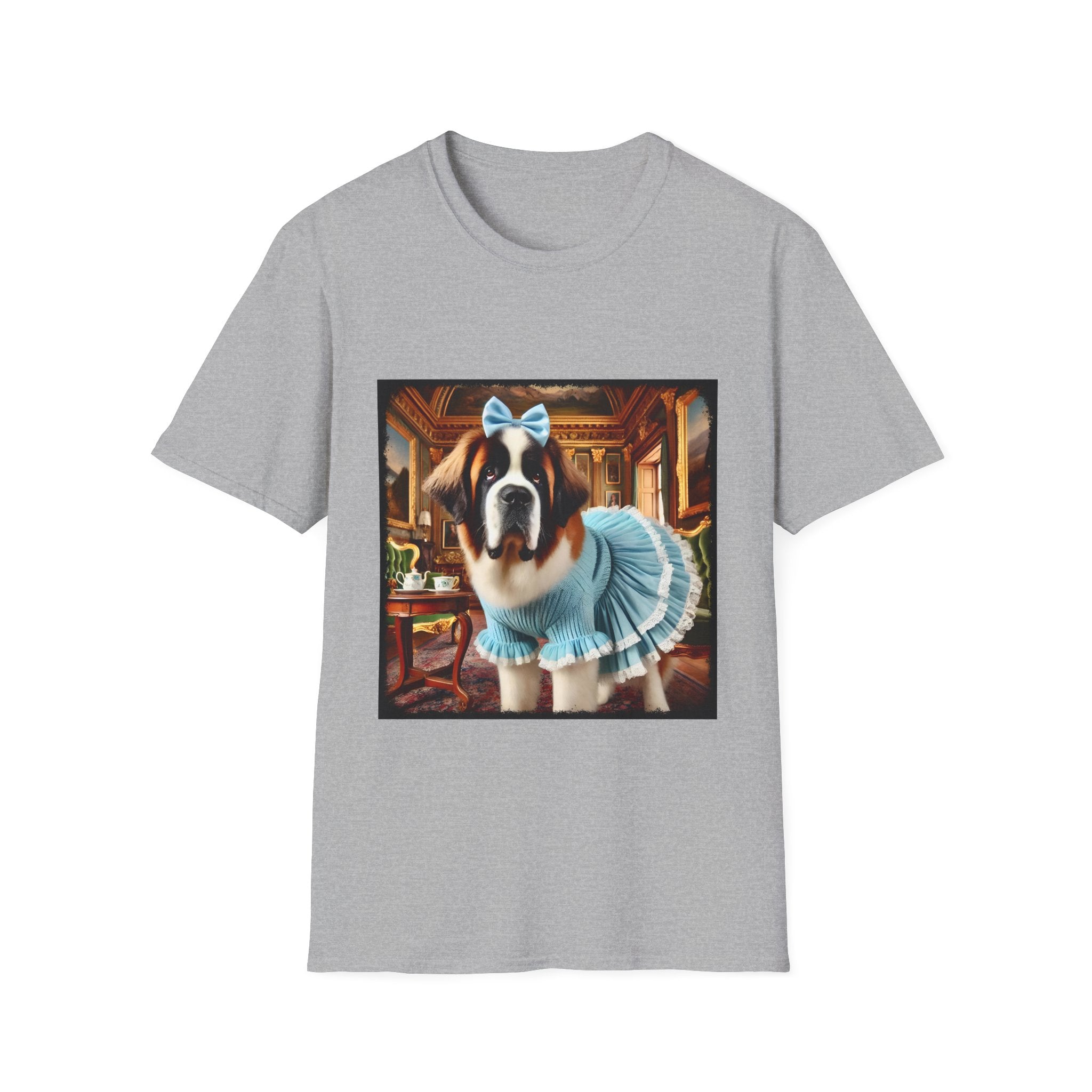 Saint Bernard Pampered Pup | Unisex Dog T-Shirt