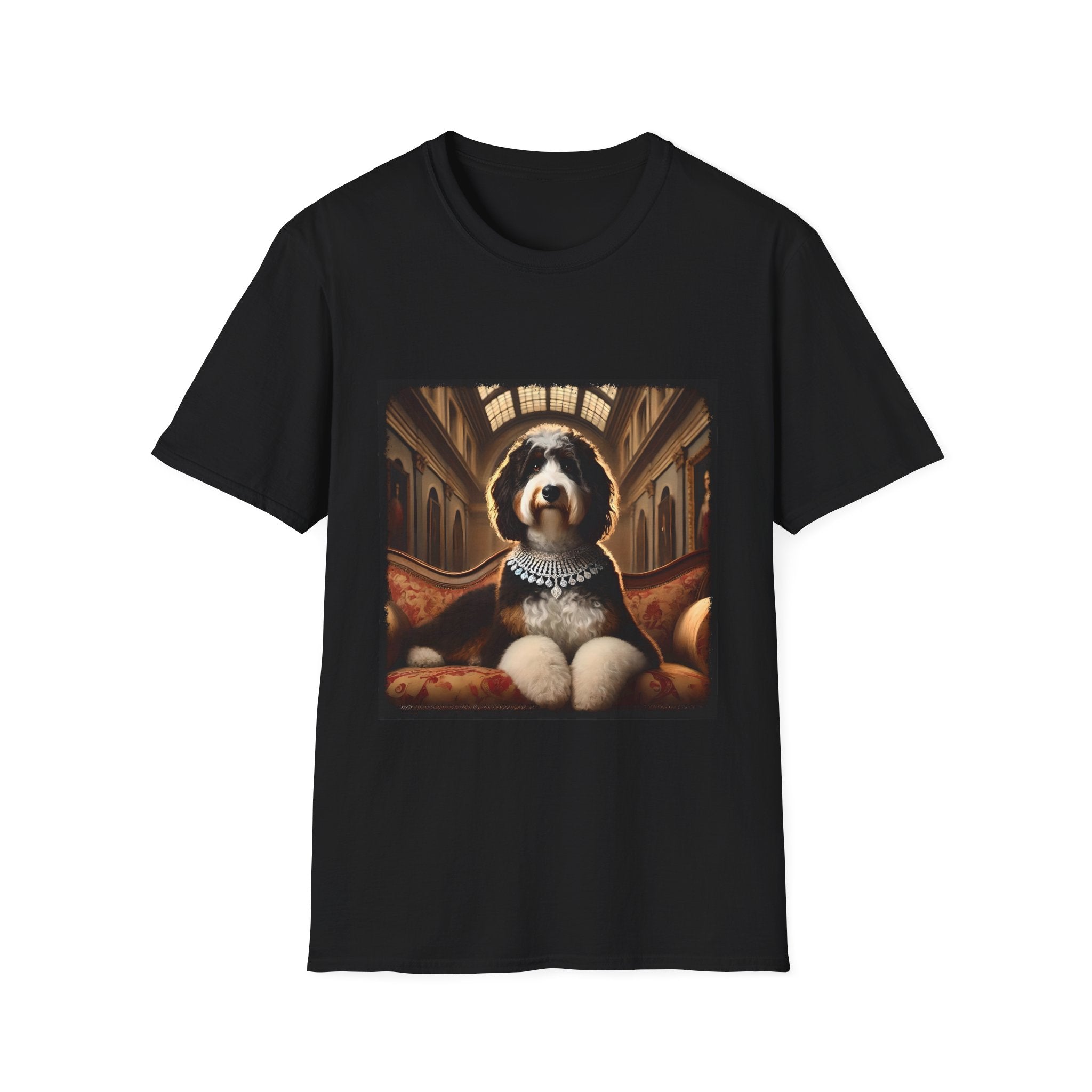 Bernedoodle Diamond Princess | Unisex Dog T-Shirt