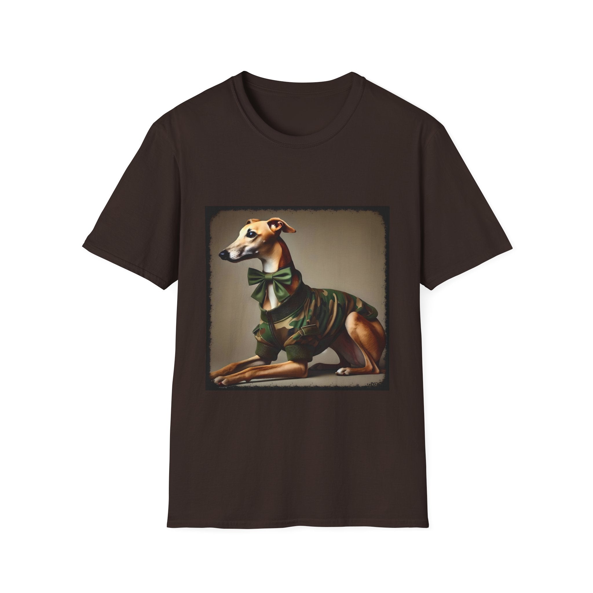 Greyhound Camo Cutie | Unisex Dog T-Shirt