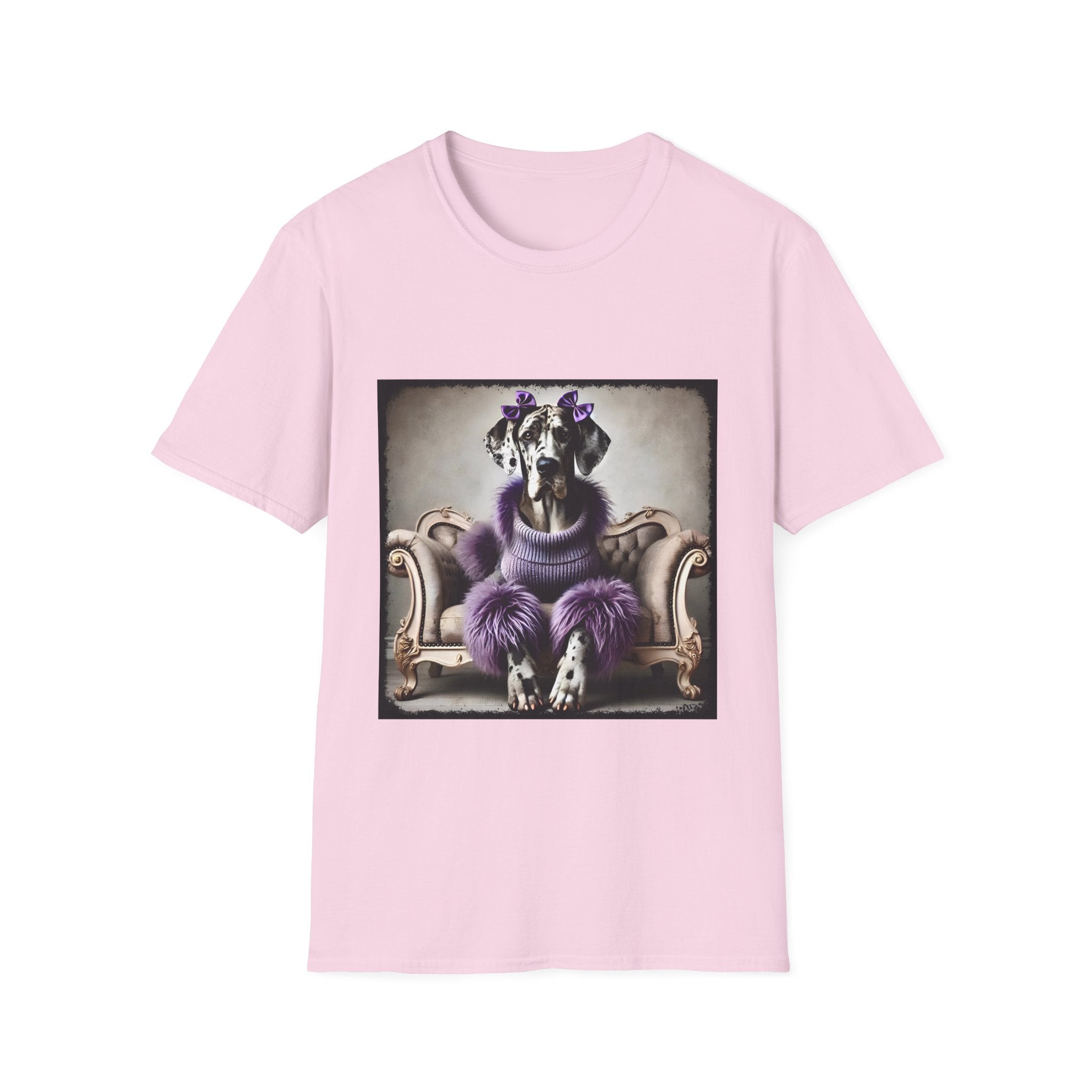 Great Dane Tall Glam | Unisex Dog T-Shirt