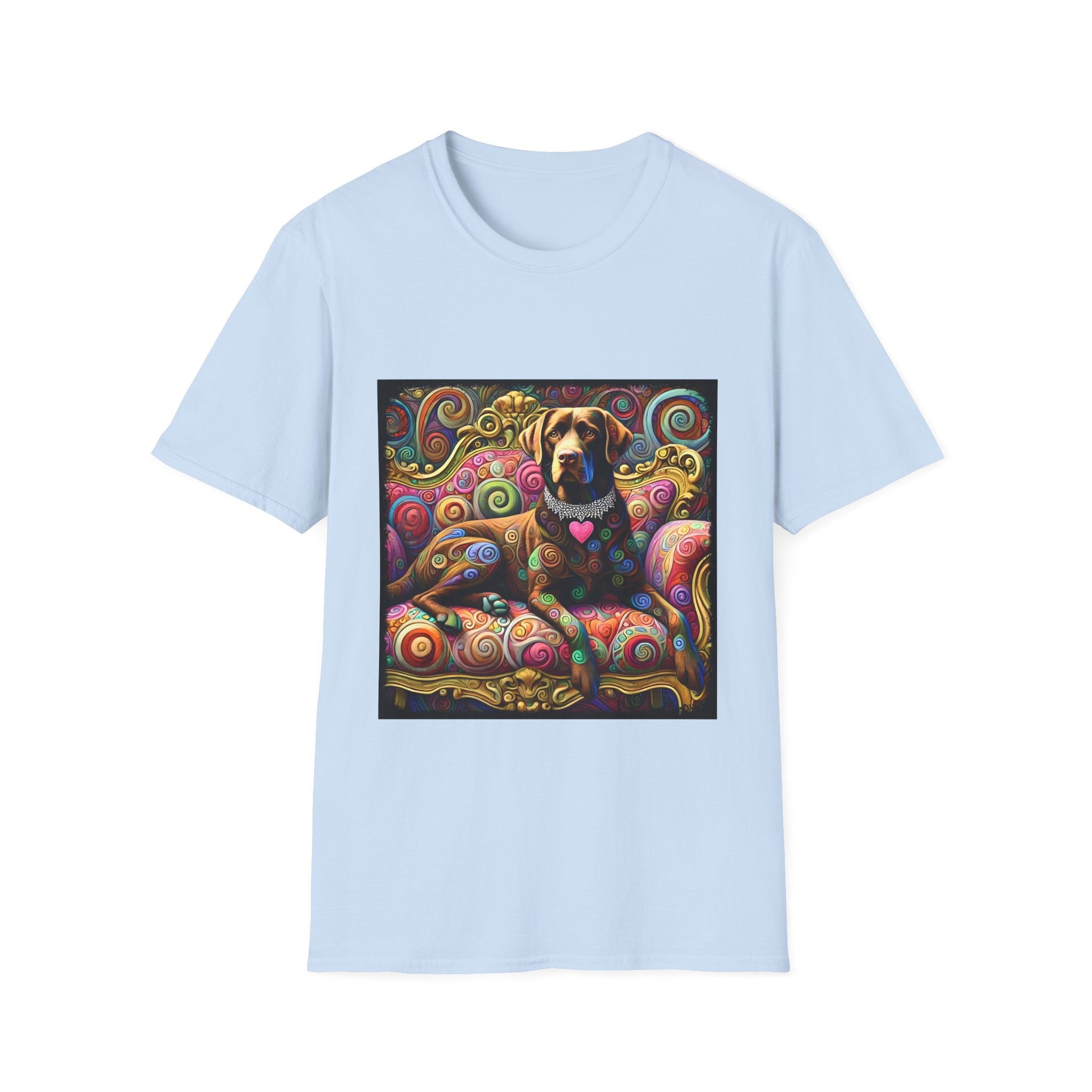 Labrador Retriever Love Swirl | Unisex Dog T-Shirt