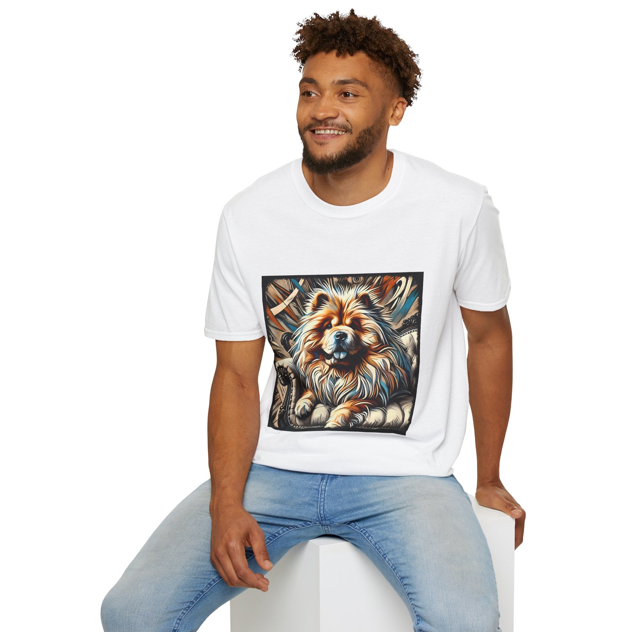 Chow Chow Warm Rebel | Unisex Dog T-Shirt