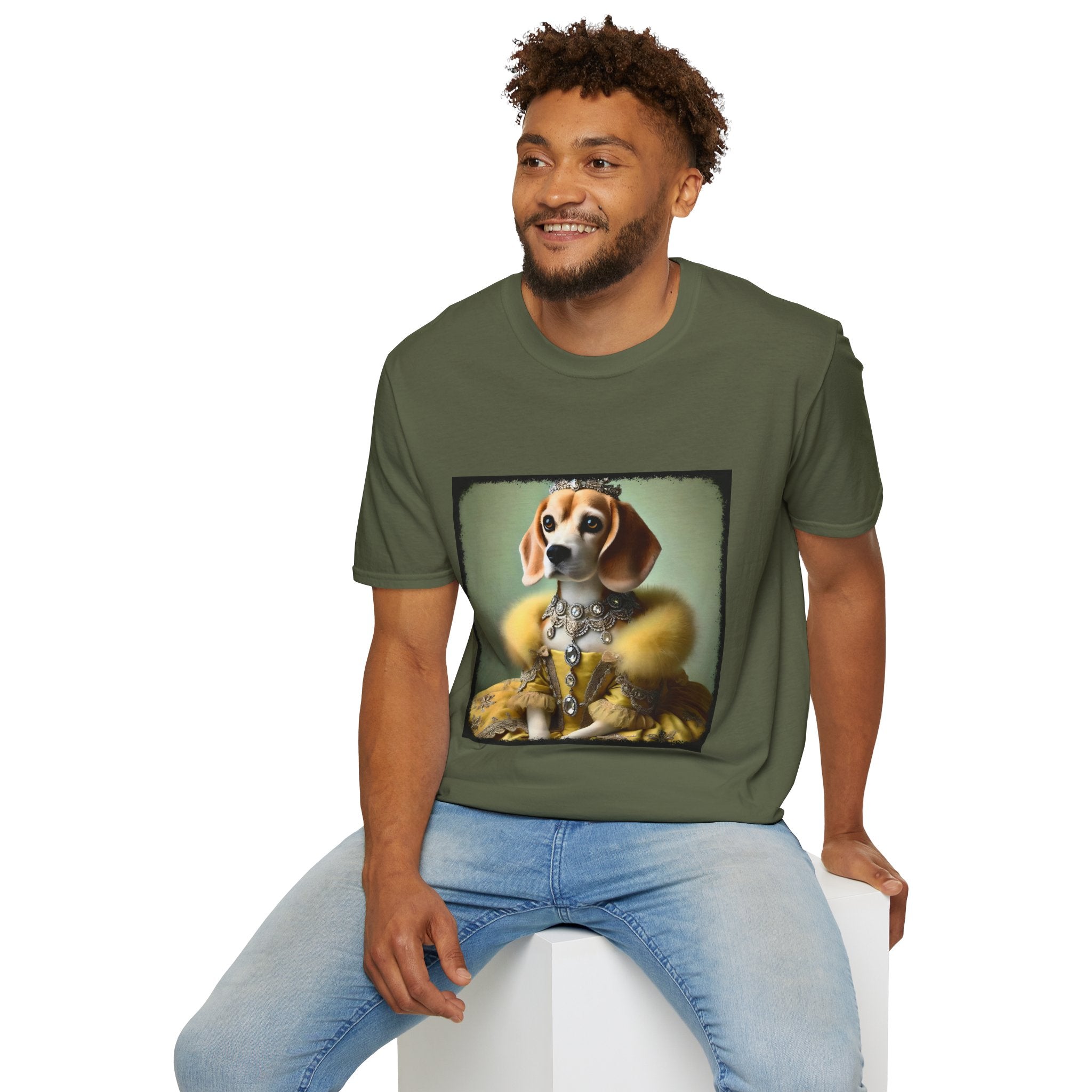 Beagle Queen Bee | Unisex Dog T-Shirt