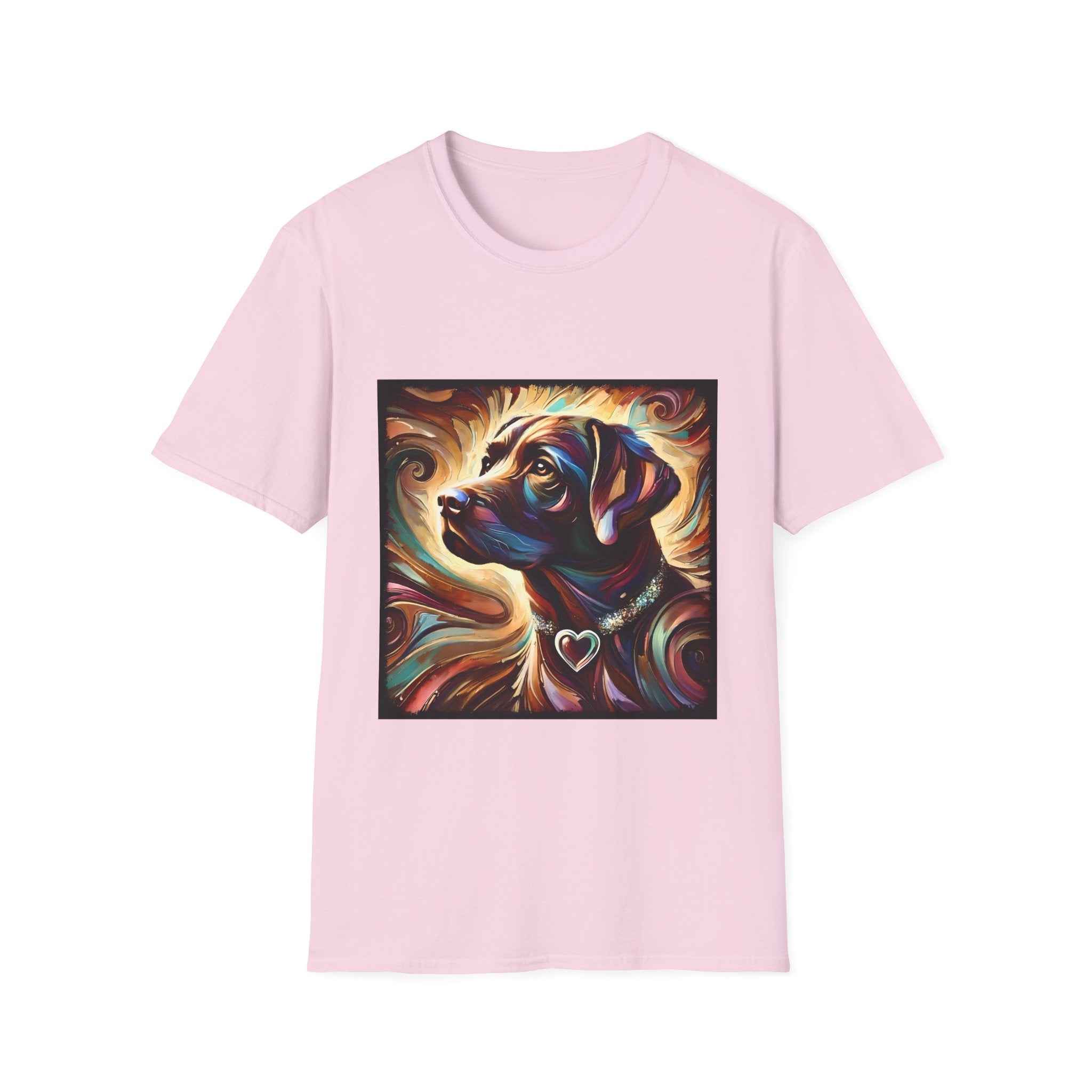Labrador Retriever Warm Heart Swirl | Unisex Dog T-Shirt