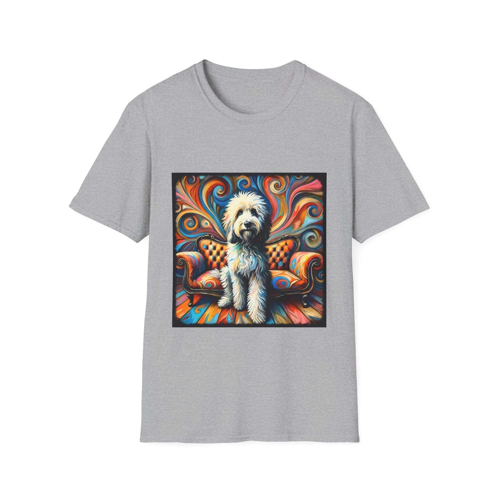 Sheepadoodle Bold Swirl | Unisex Dog T-Shirt