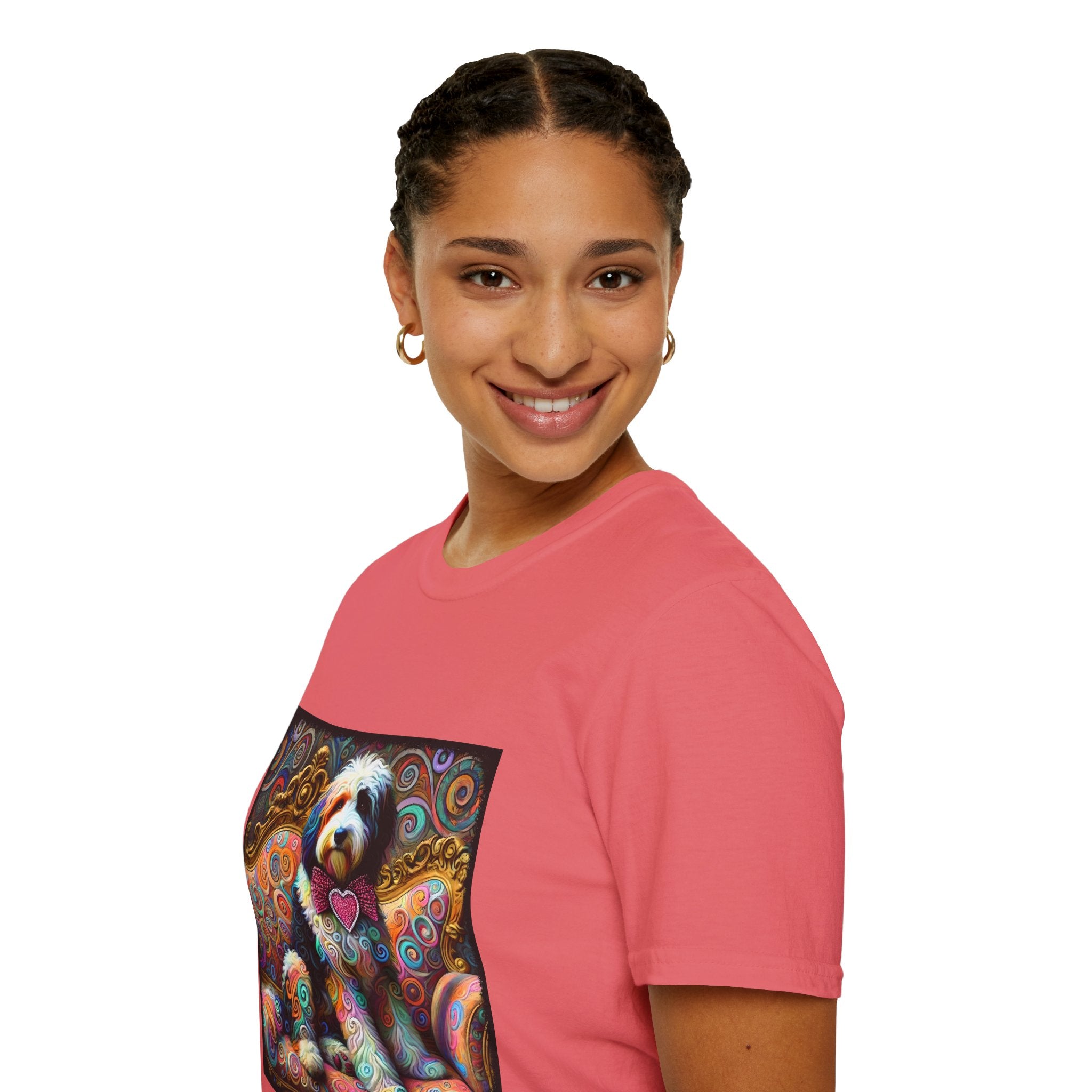 Bernedoodle Love Swirl | Unisex Dog T-Shirt