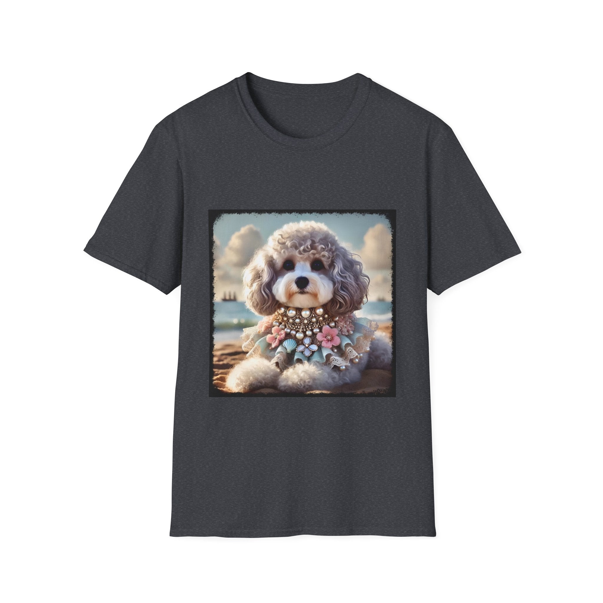 Poodle Silver Siren | Unisex Dog T-Shirt