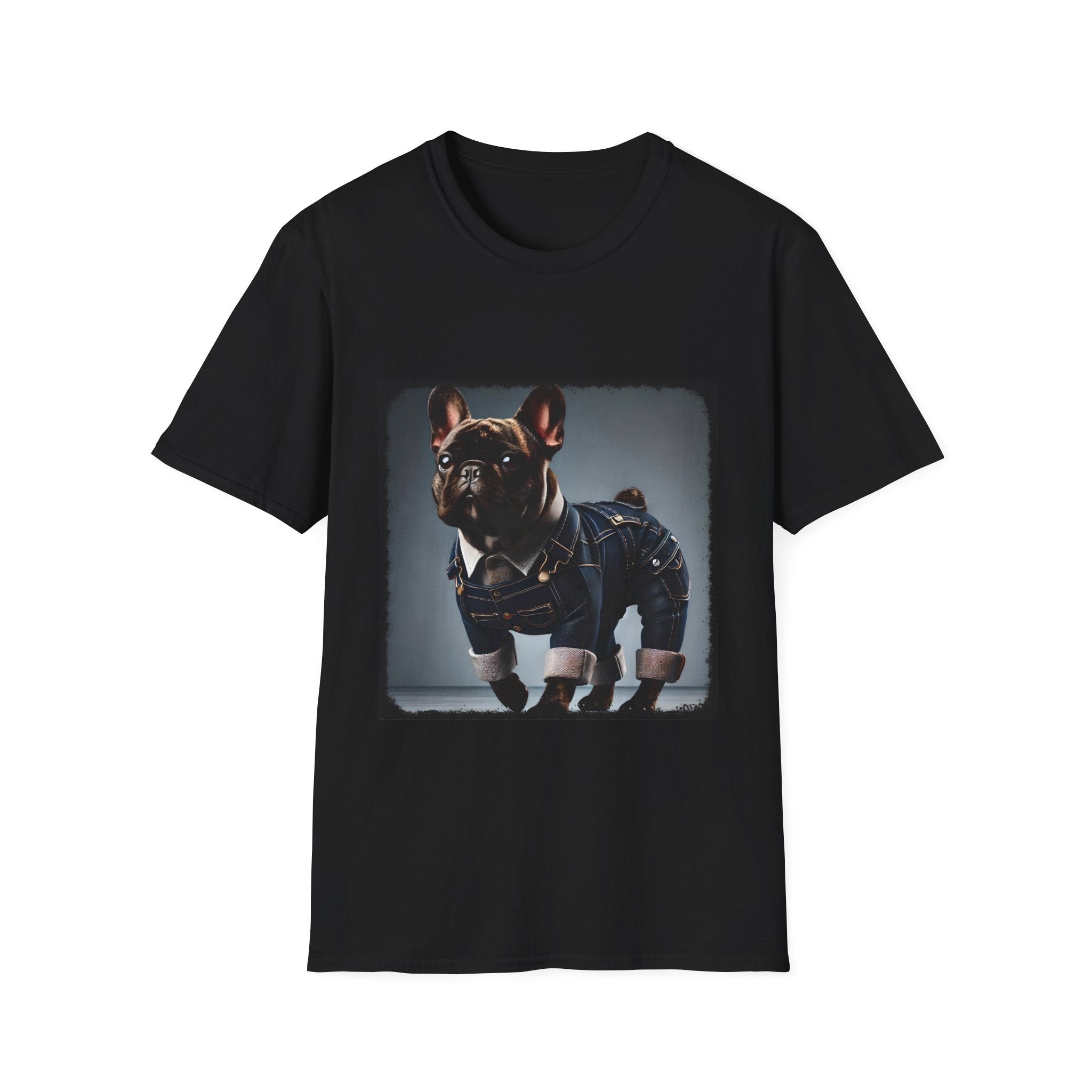 French Bulldog Denim Dream | Unisex Dog T-Shirt