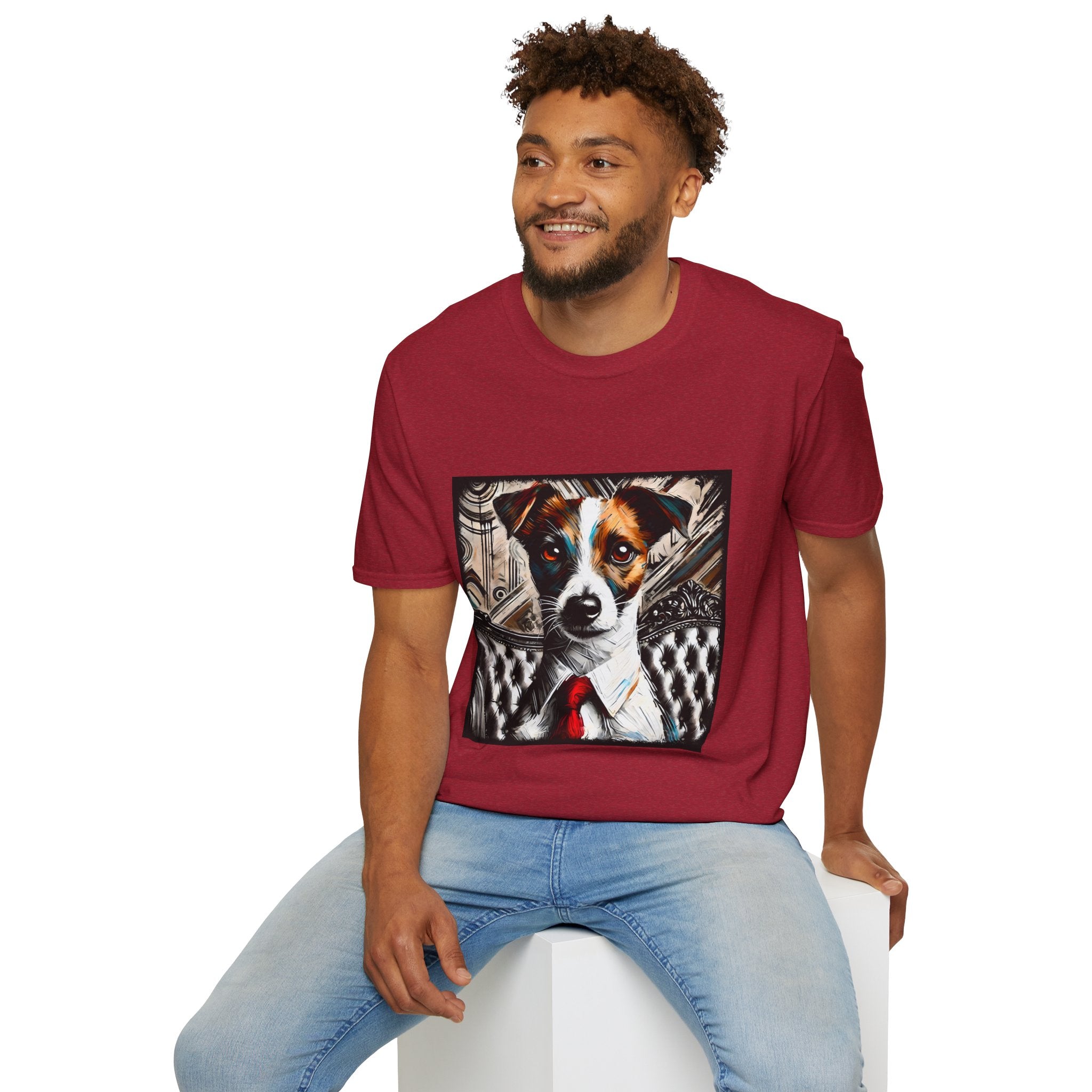 Jack Russell Distinguished Gentleman | Unisex Dog T-Shirt