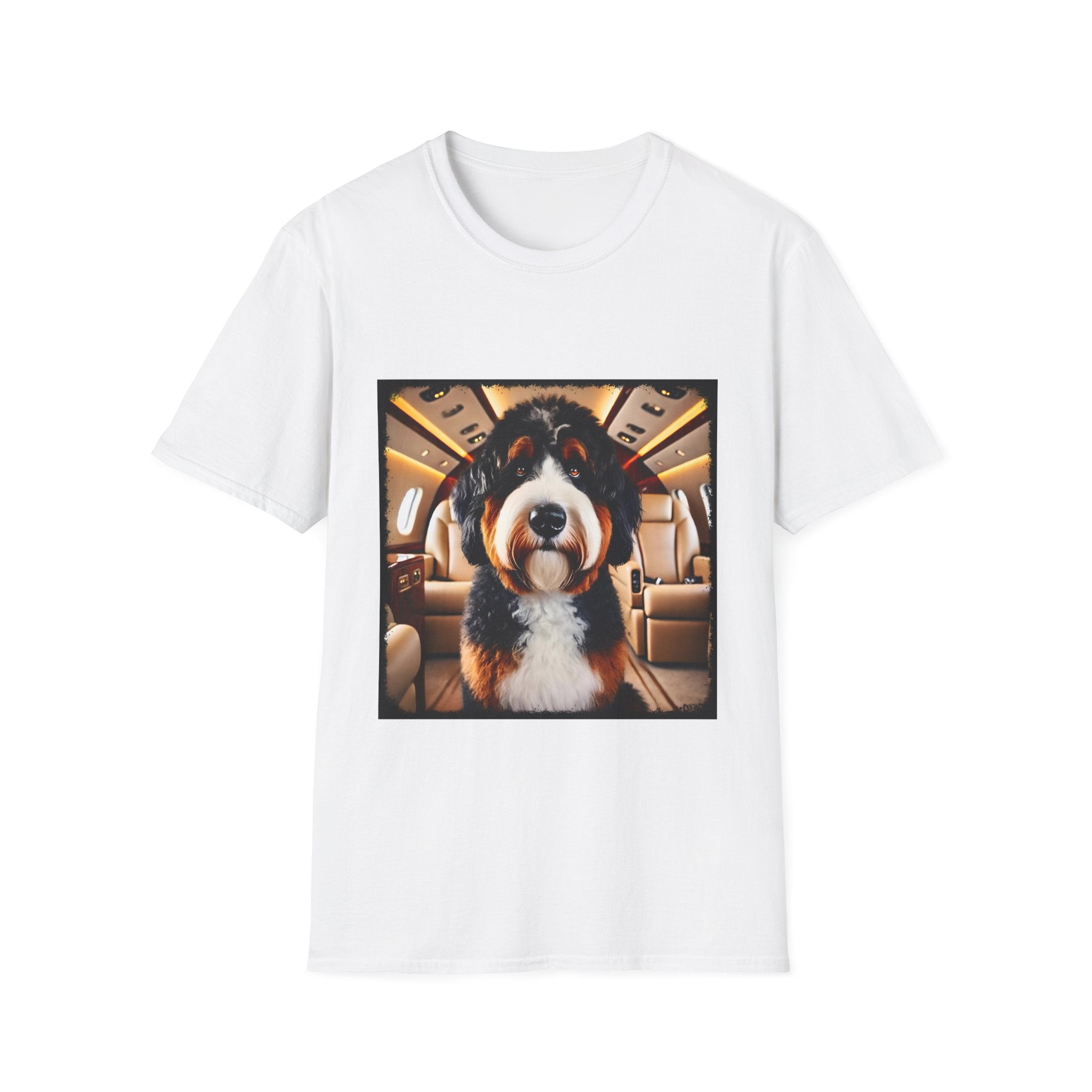 Bernedoodle Luxe Flier | Unisex Dog T-Shirt