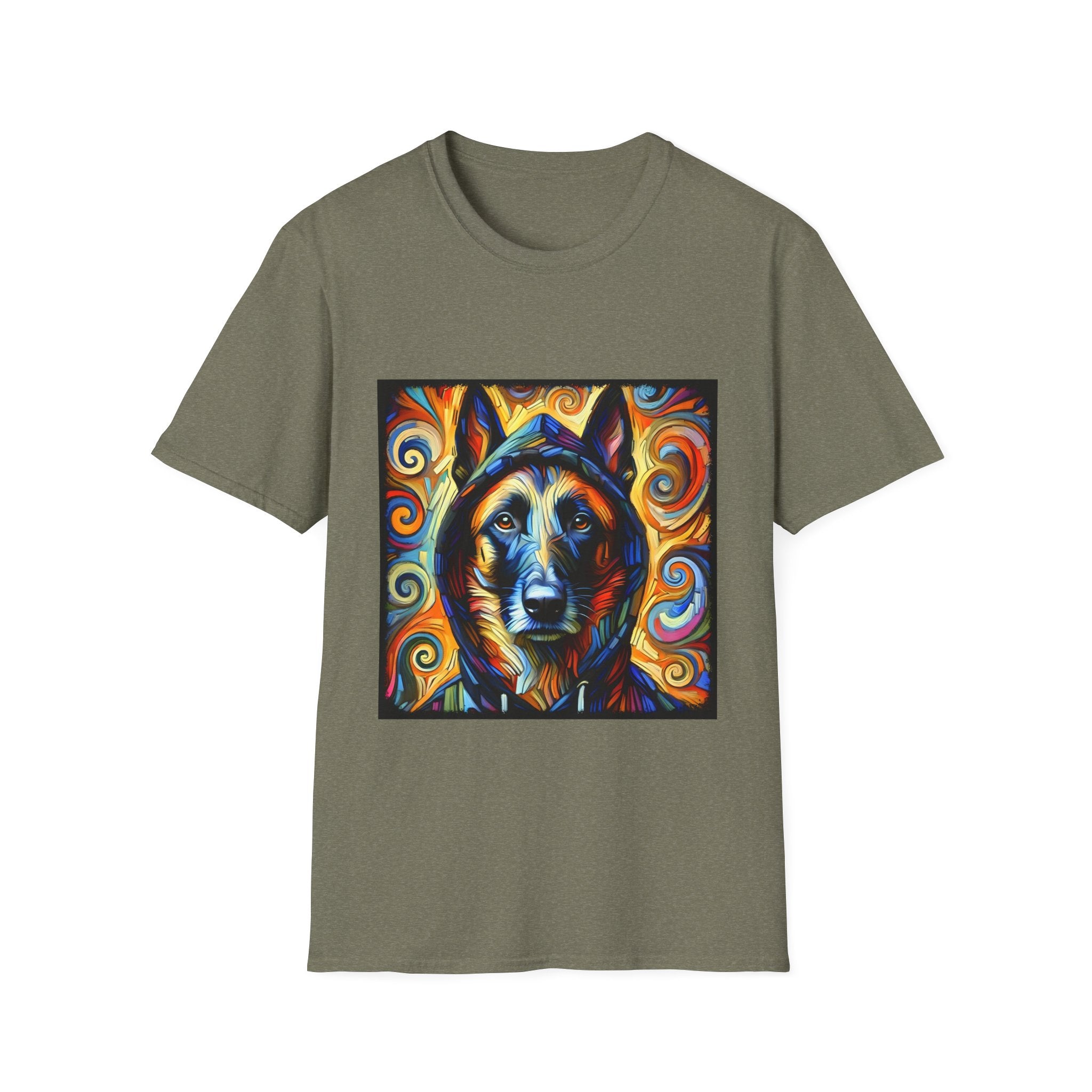 Belgian Malinois Relaxed Swirl | Unisex Dog T-Shirt