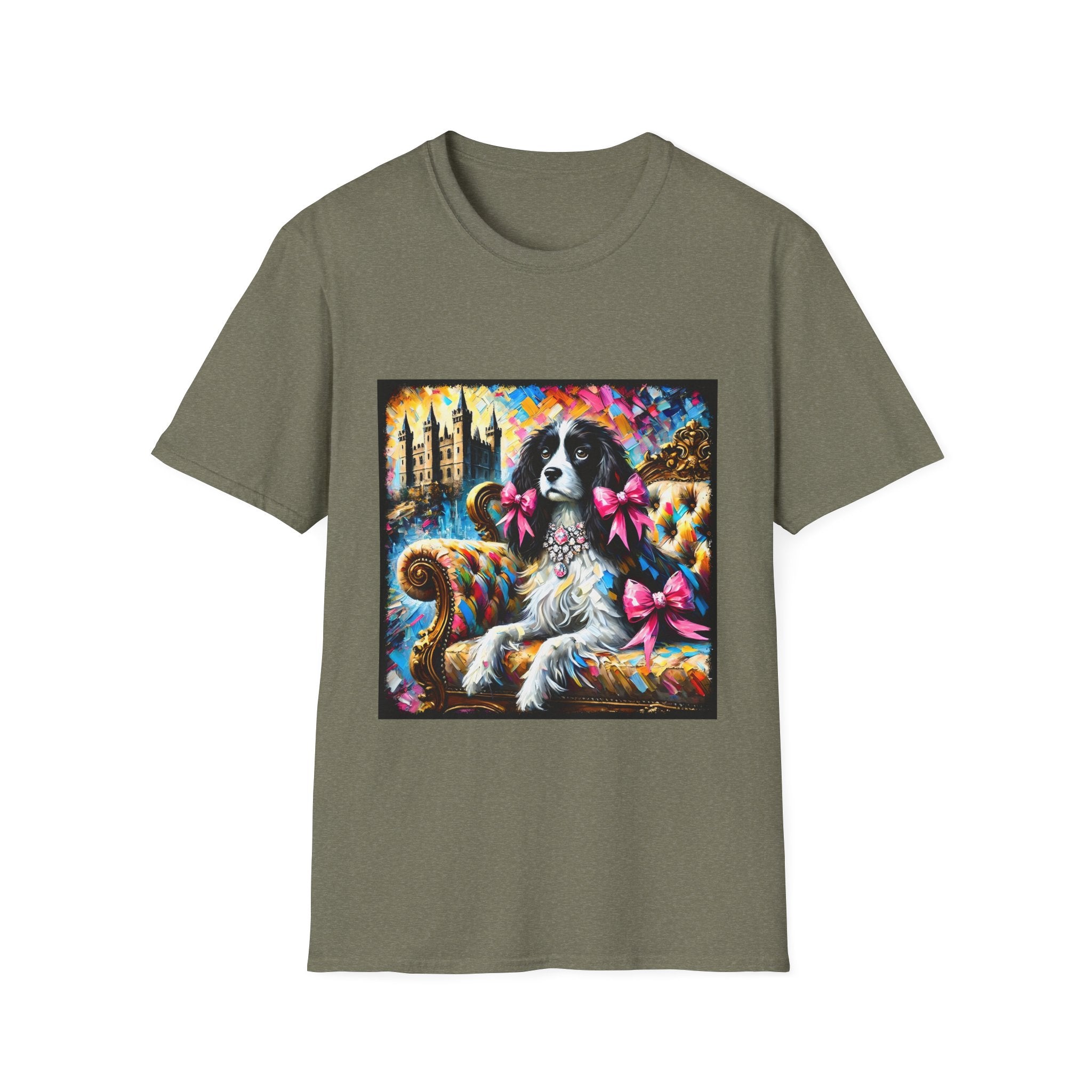 English Springer Spaniel Diamond Princess Classic | Unisex Dog T-Shirt