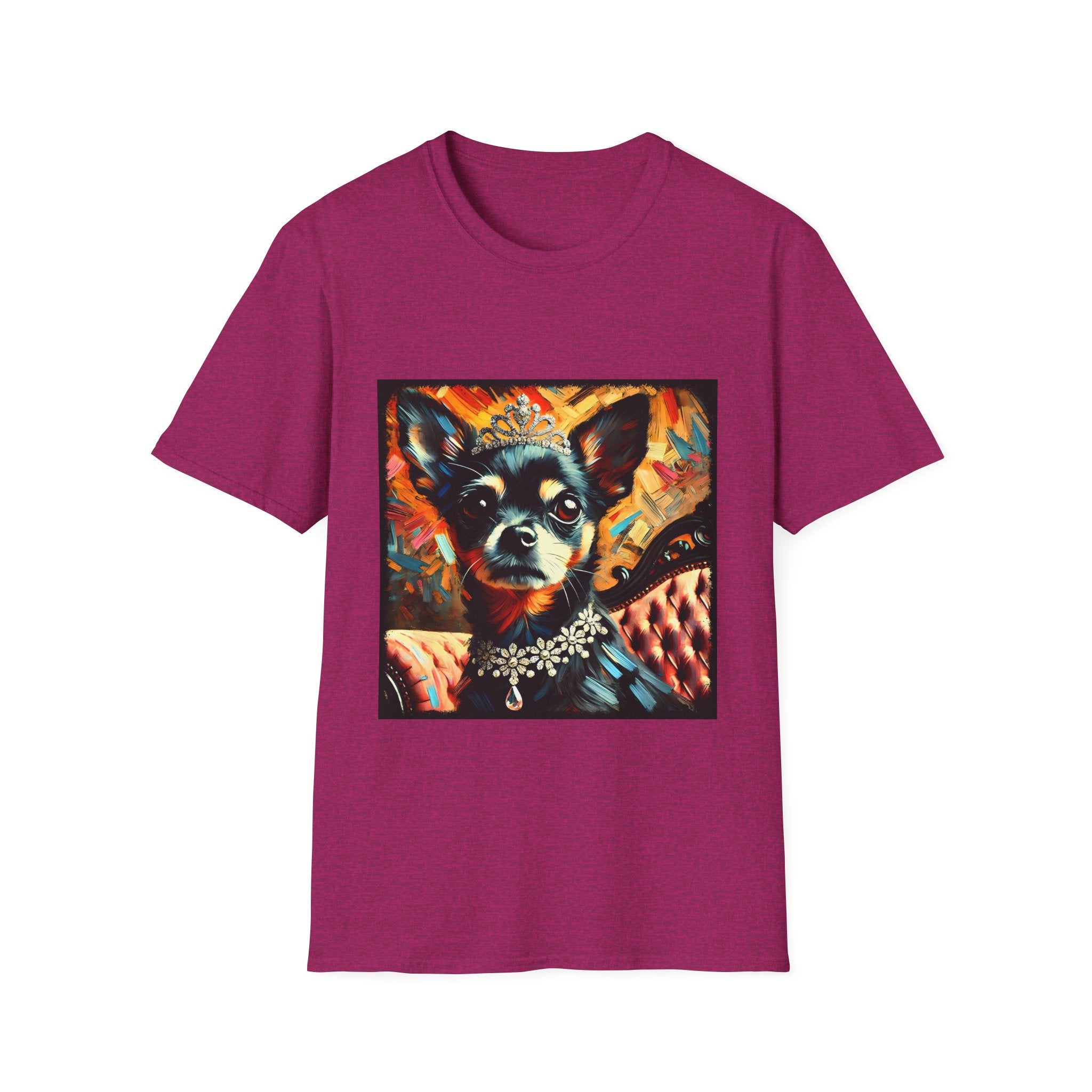 Chihuahua Poised Princess Classic | Unisex Dog T-Shirt