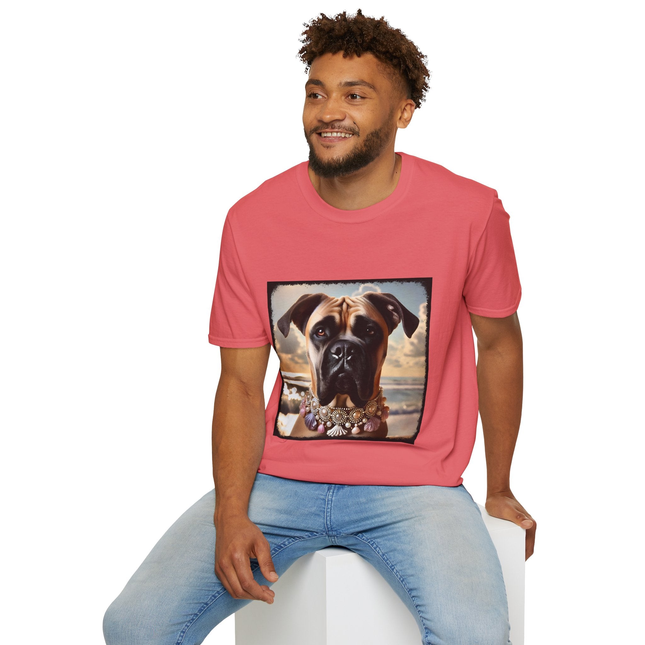 Cane Corso Seashell Siren | Unisex Dog T-Shirt