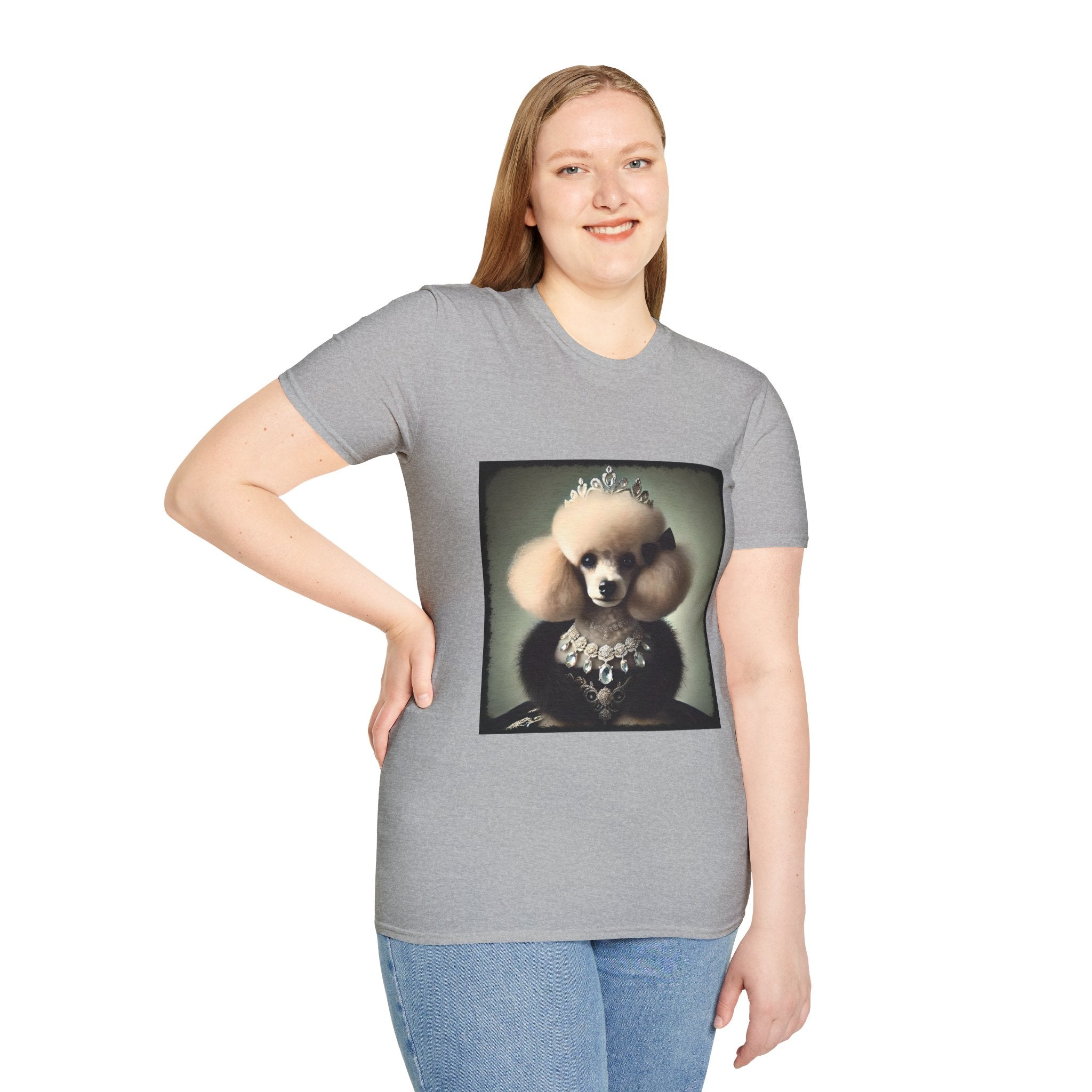 Poodle Crystal Queen | Unisex Dog T-Shirt