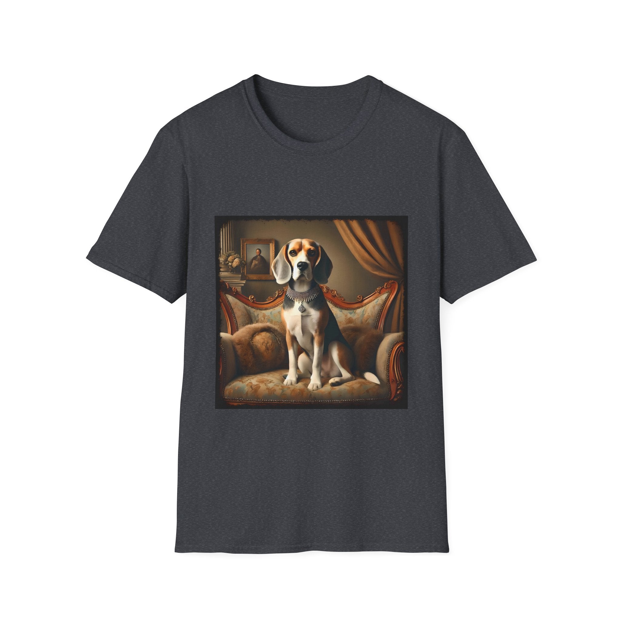 Beagle Princess Blue | Unisex Dog T-Shirt