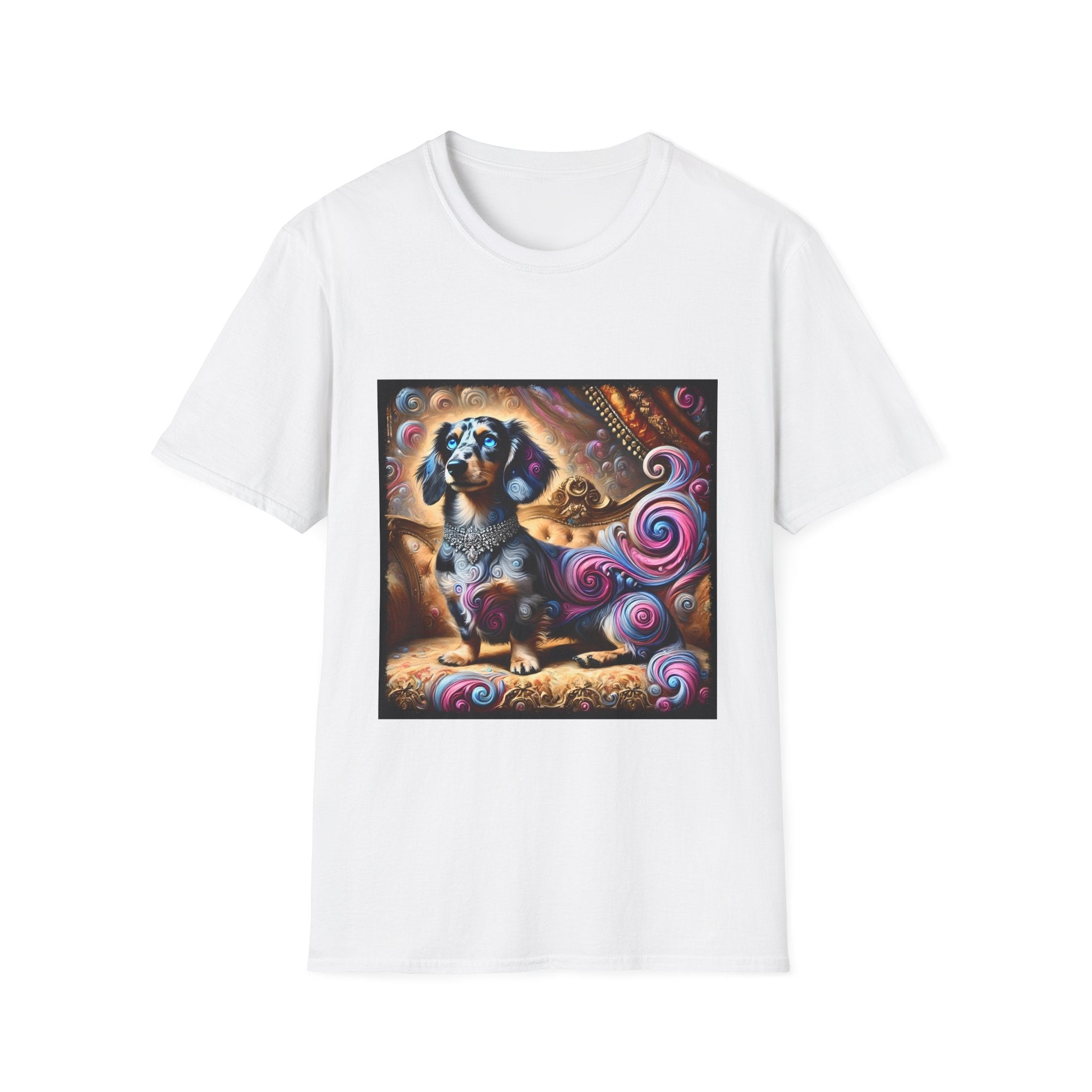 Dachshund Royal Swirl | Unisex Dog T-Shirt