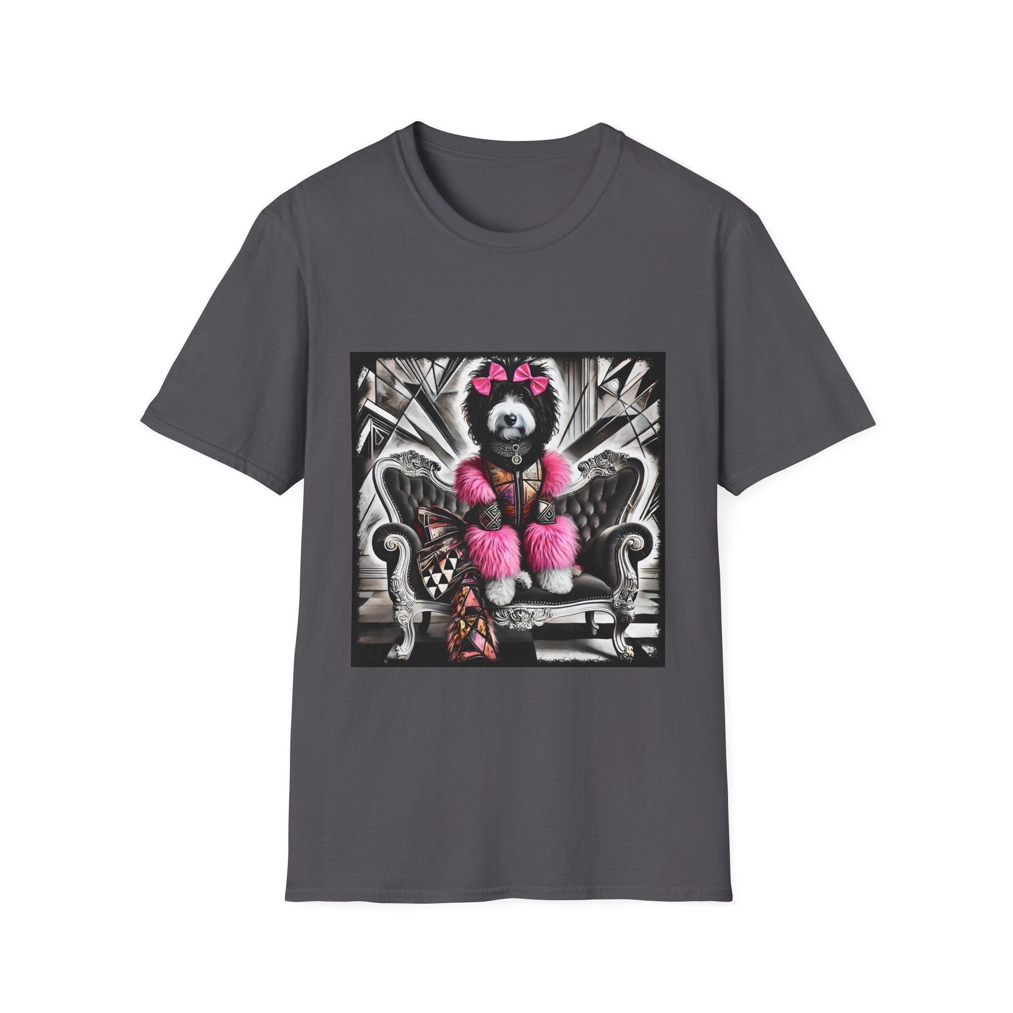 Bernedoodle Bold Rock | Unisex Dog T-Shirt