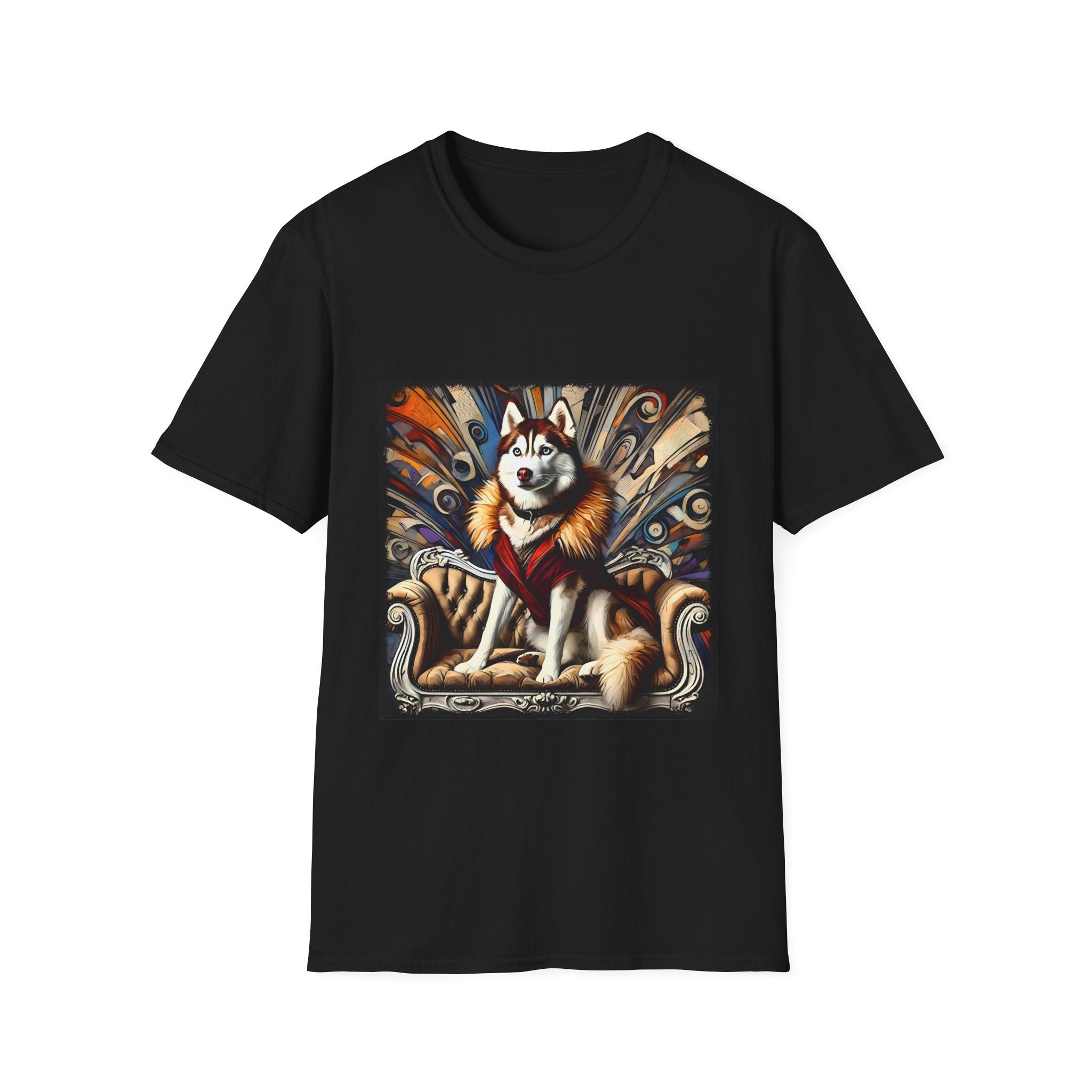 Siberian Husky Bold Rebel | Unisex Dog T-Shirt