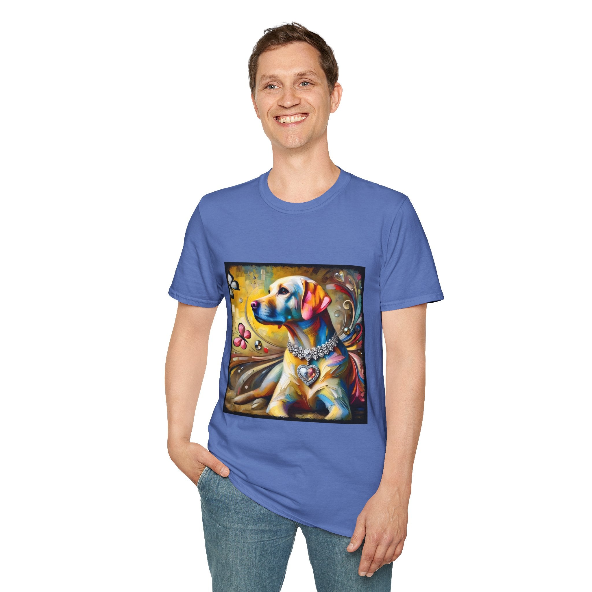 Labrador Retriever Diamond Heart Classic | Unisex Dog T-Shirt