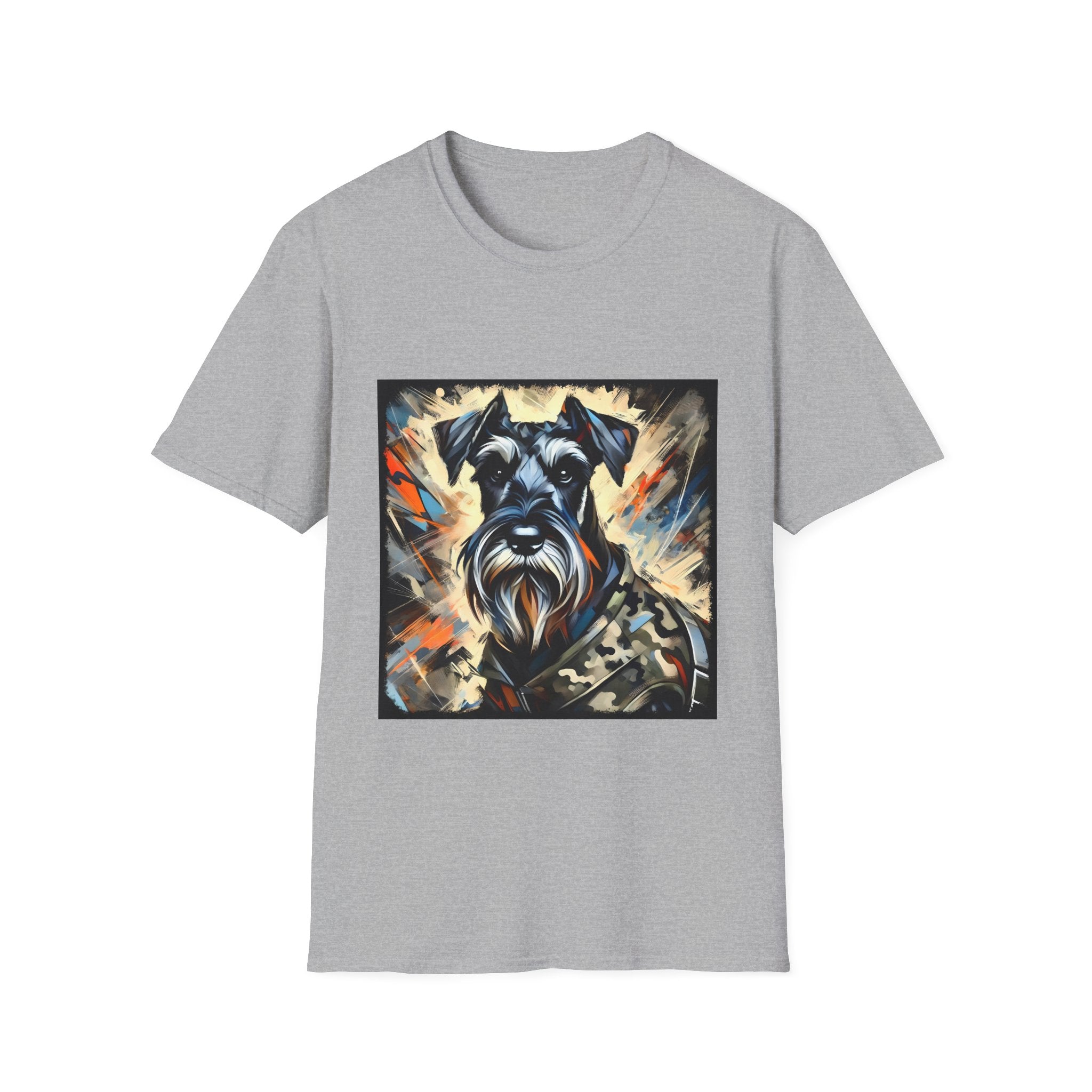 Schnauzer Bold Armor Classic | Unisex Dog T-Shirt