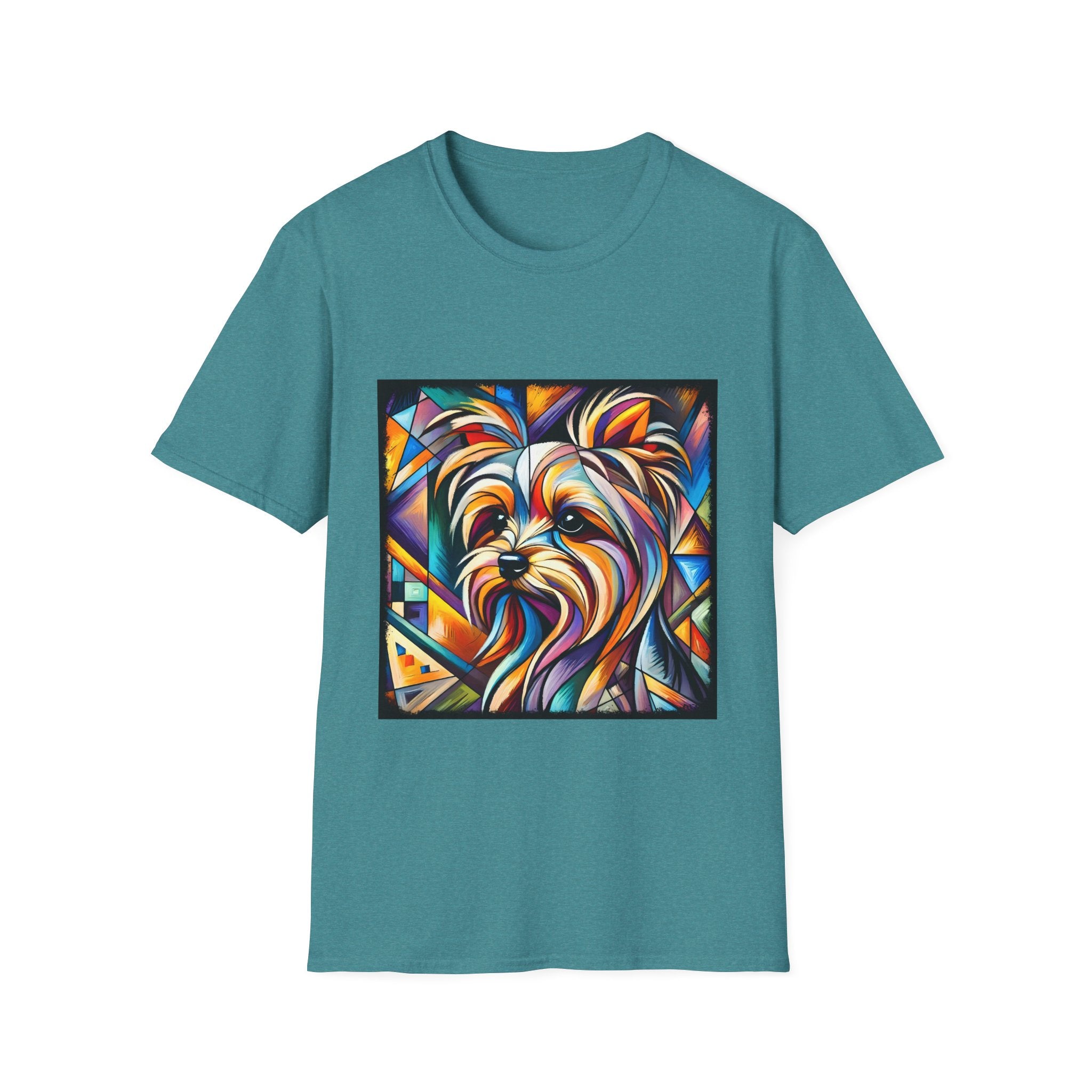 Yorkshire Terrier Bold Geometric | Unisex Dog T-Shirt
