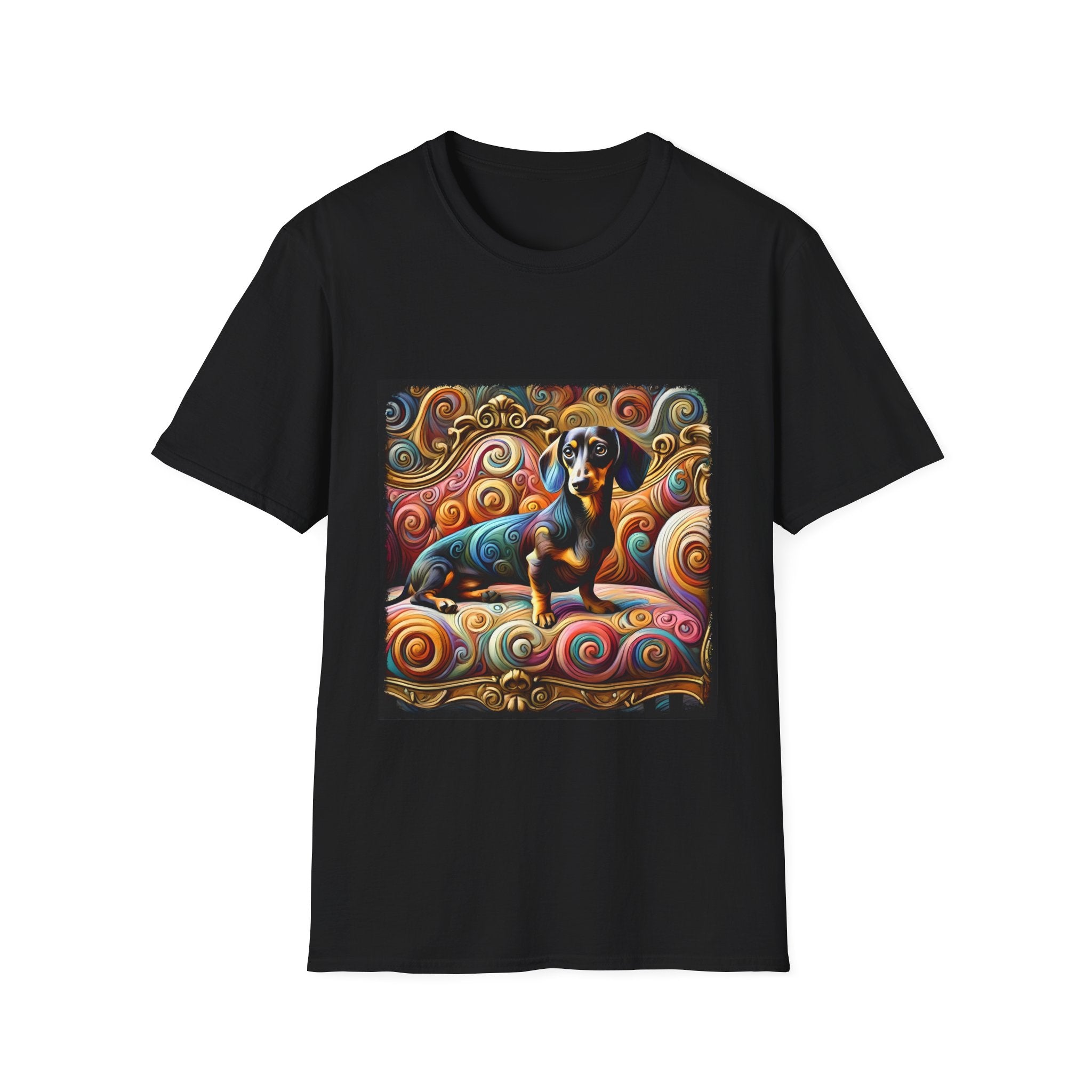 Dachshund Multi Swirl | Unisex Dog T-Shirt