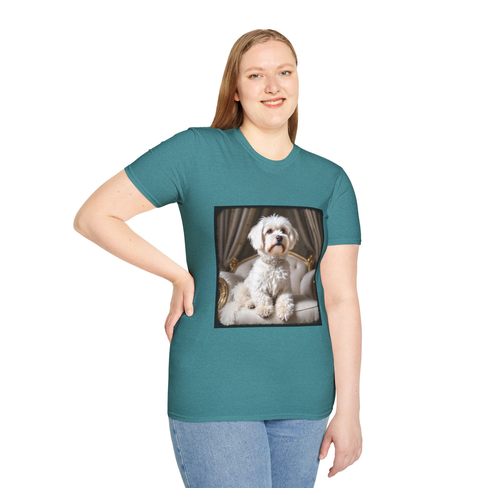 Maltese Royal Princess | Unisex Dog T-Shirt