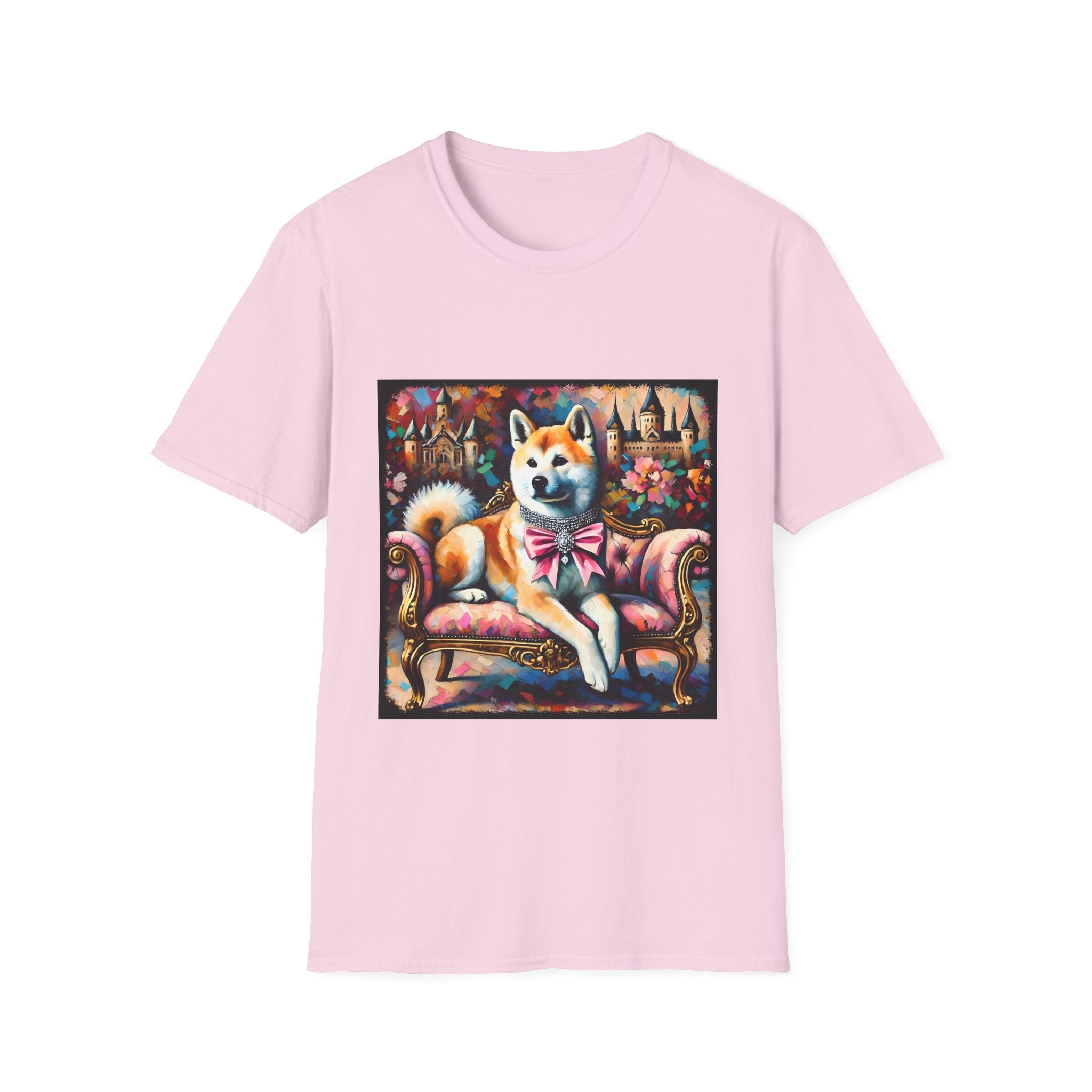 Akita Bow Babe Classic | Unisex Dog T-Shirt