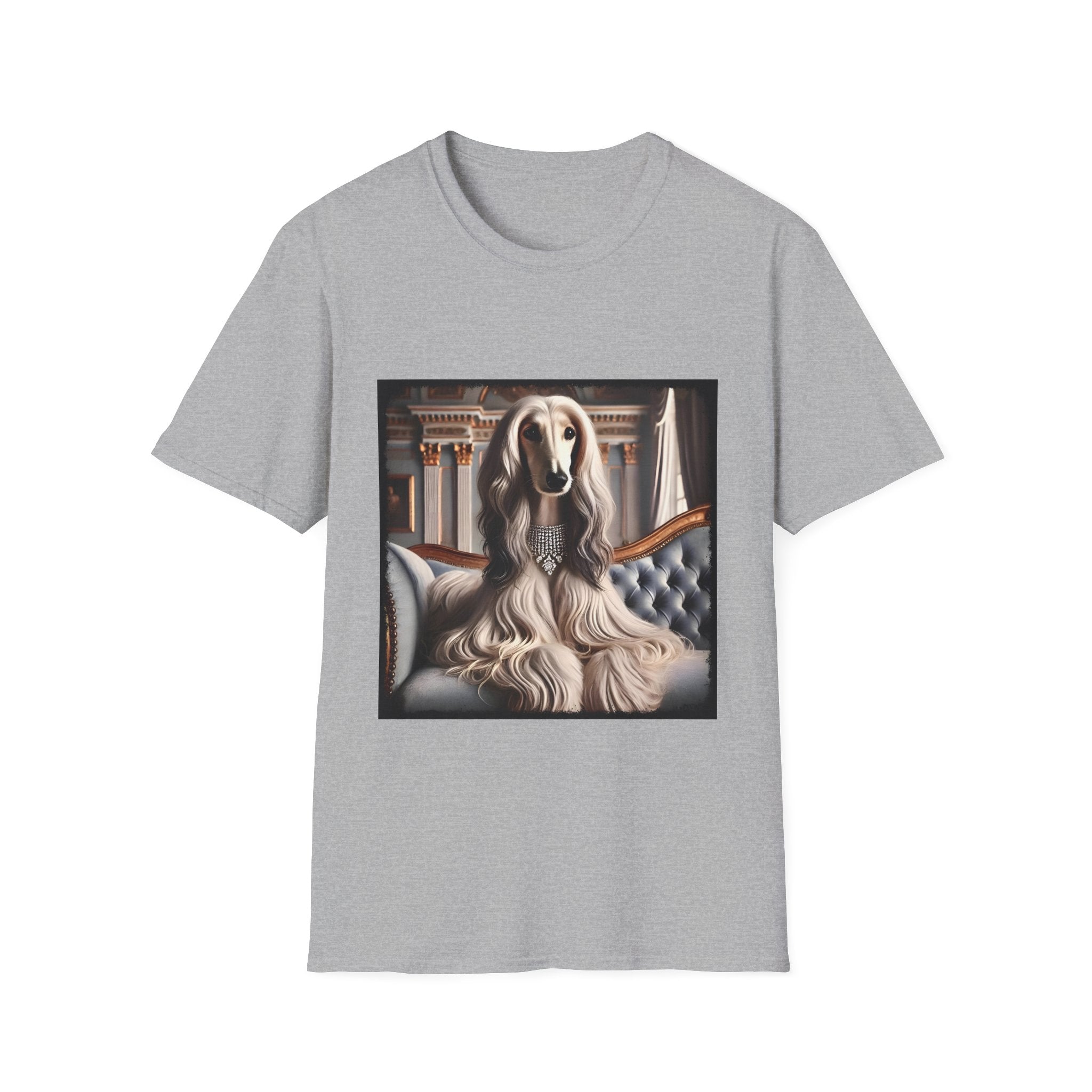 Afghan Hound Status Sniffer | Unisex Dog T-Shirt