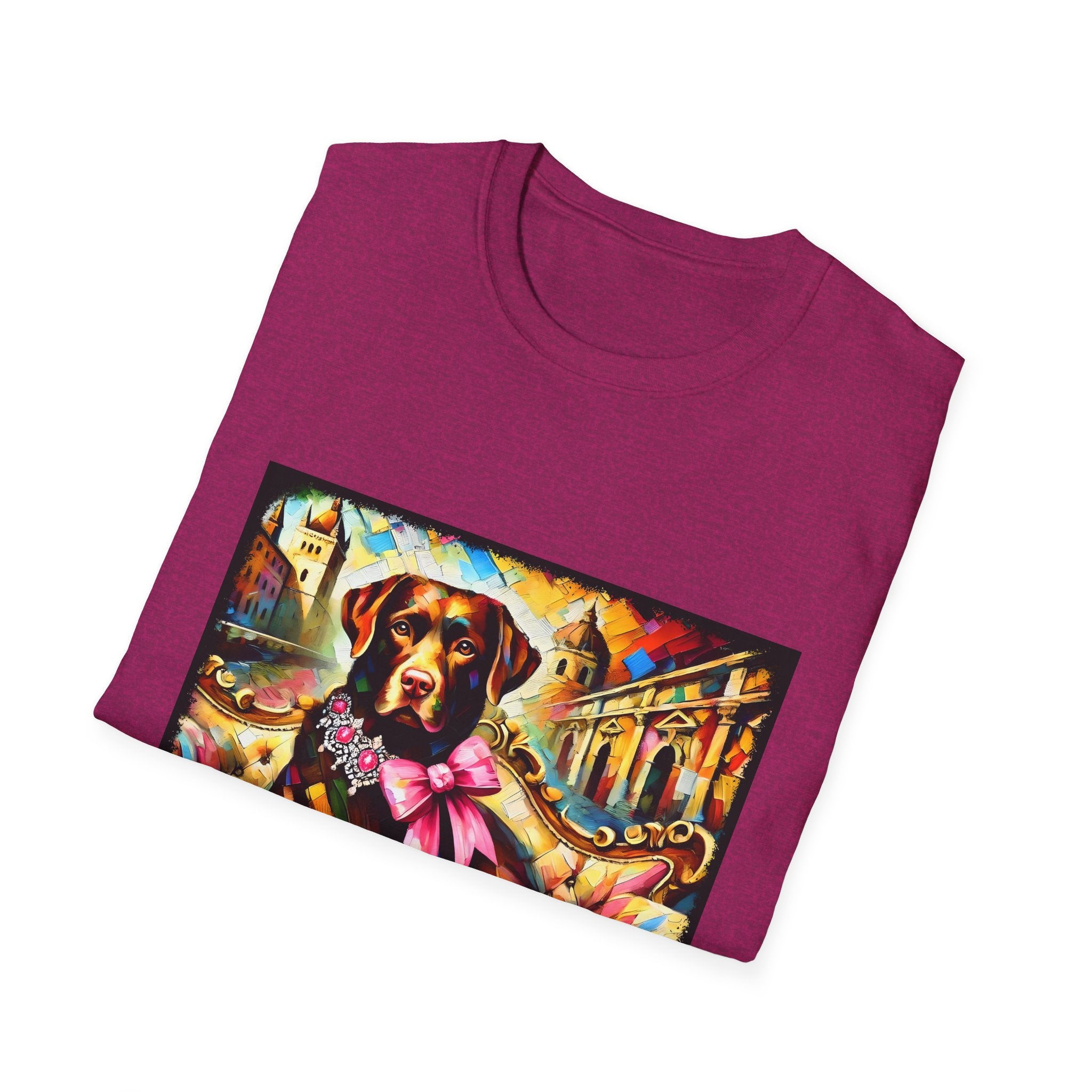 Labrador Retriever Diamond Princess Classic | Unisex Dog T-Shirt