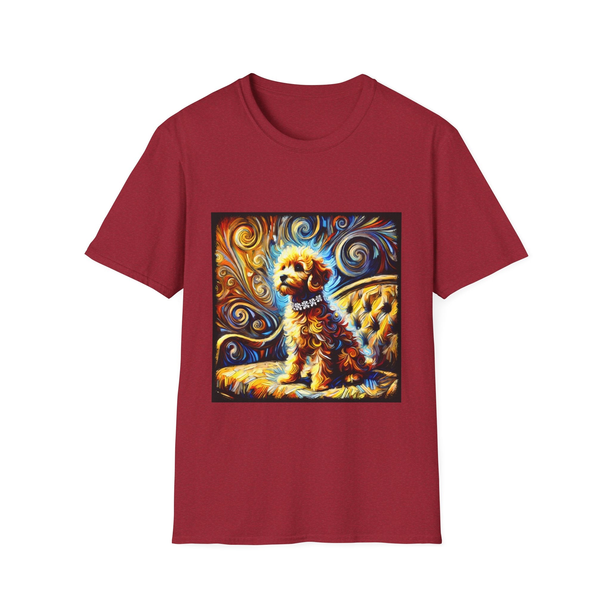 Goldendoodle Vivid Swirl | Unisex Dog T-Shirt