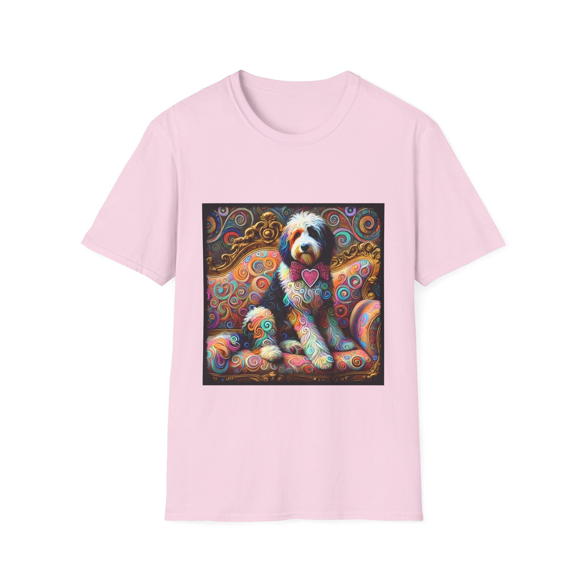 Bernedoodle Love Swirl | Unisex Dog T-Shirt
