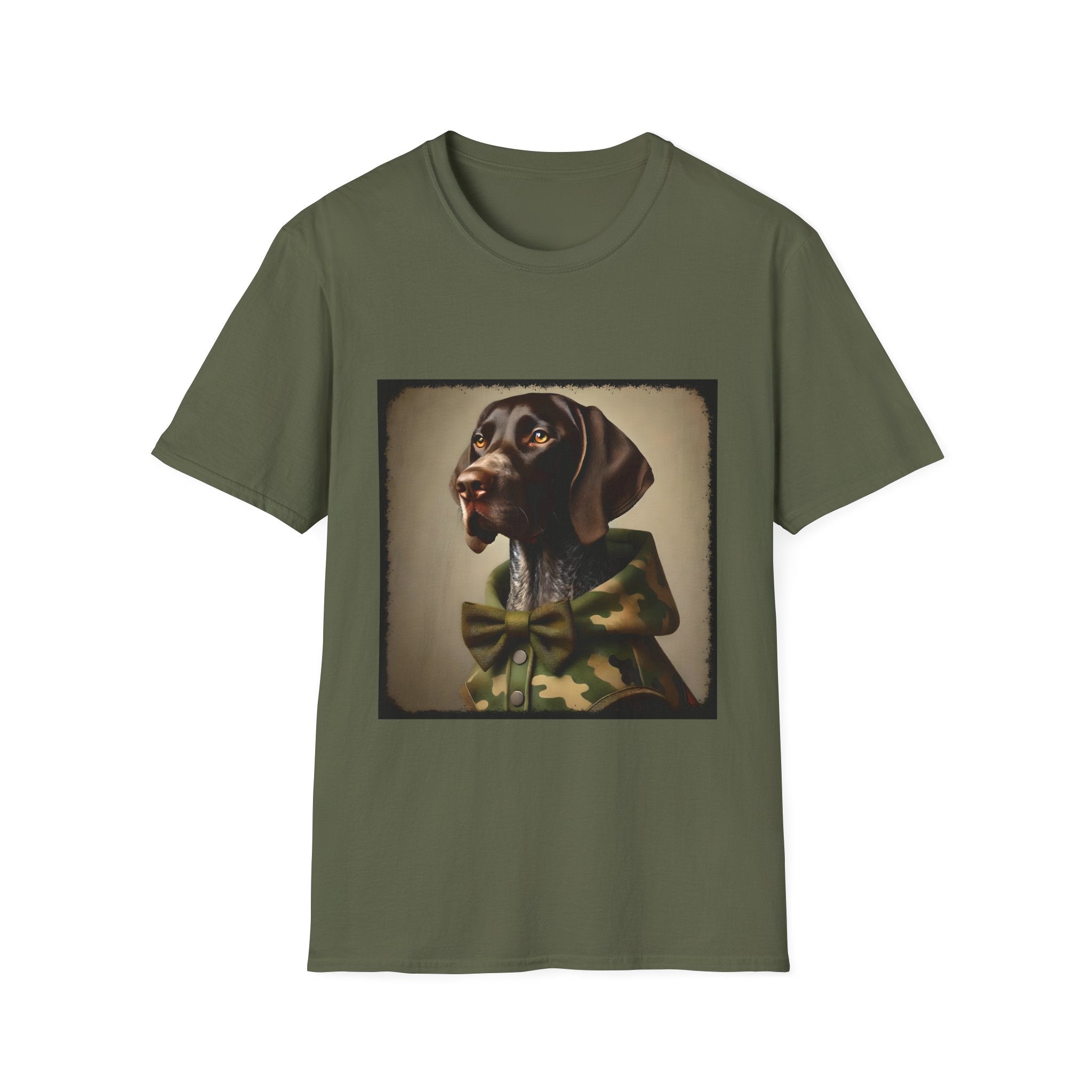 German Shorthaired Pointer Camo Cutie II | Unisex Dog T-Shirt