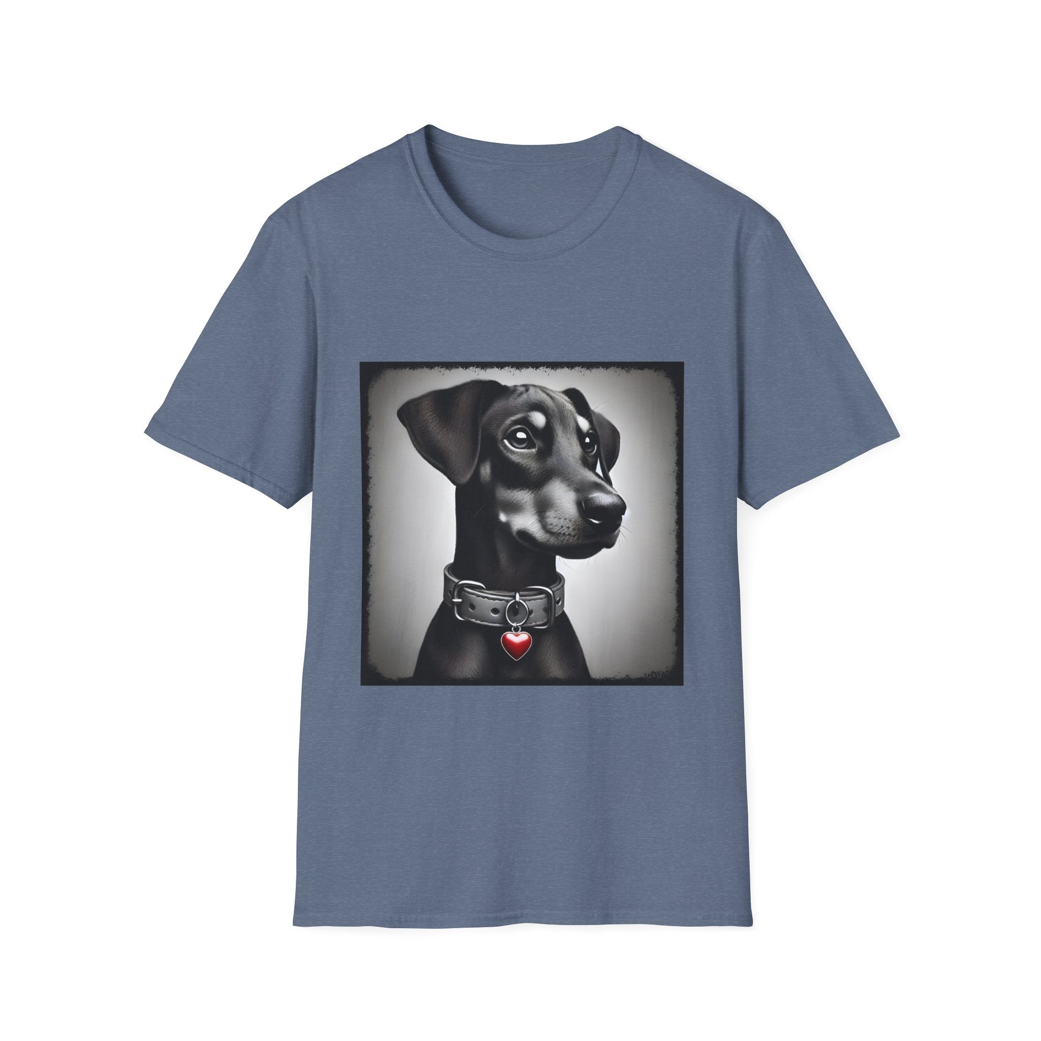 Doberman Pinscher Heart Charmer | Unisex Dog T-Shirt