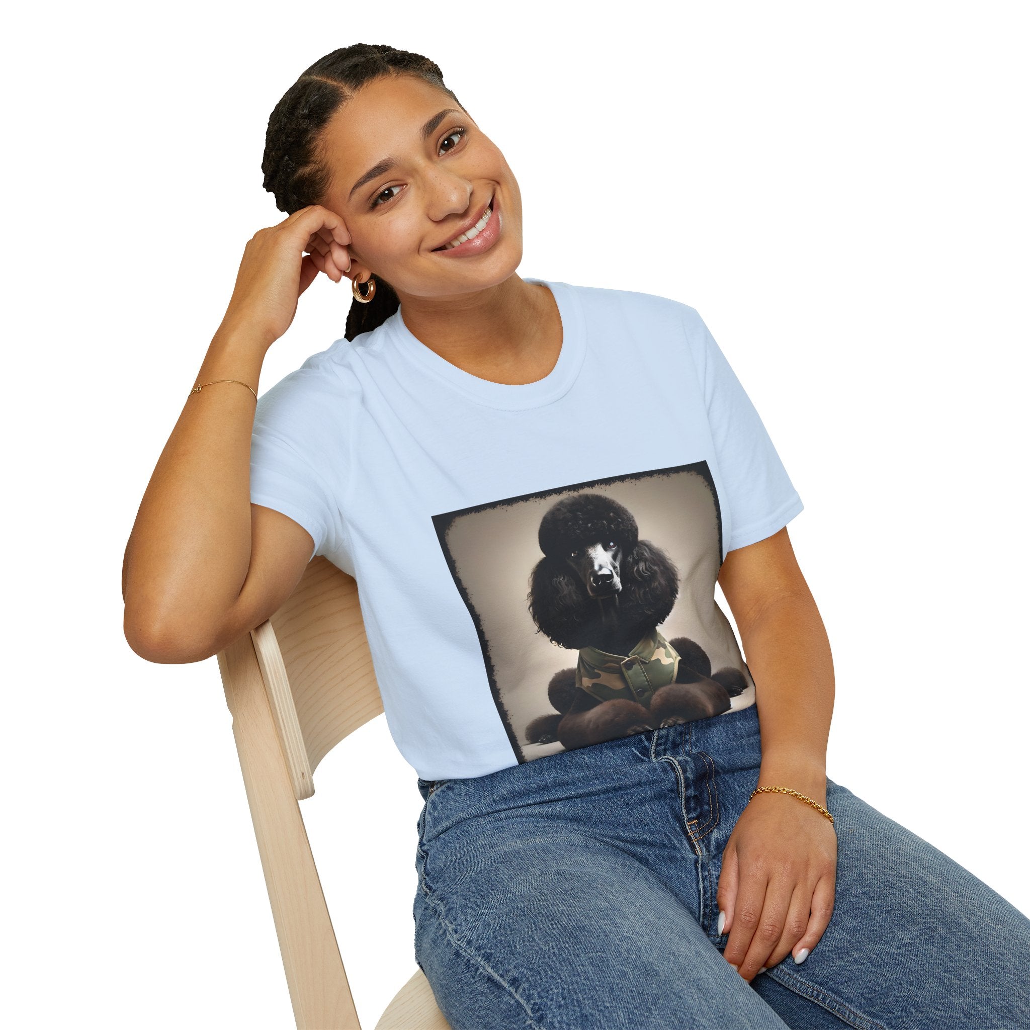 Poodle Giant Commander | Unisex Dog T-Shirt