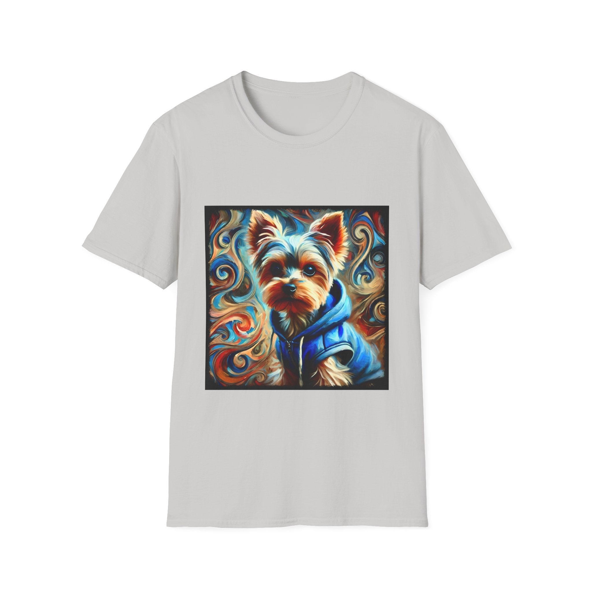 Yorkshire Terrier Metro Swirl | Unisex Dog T-Shirt