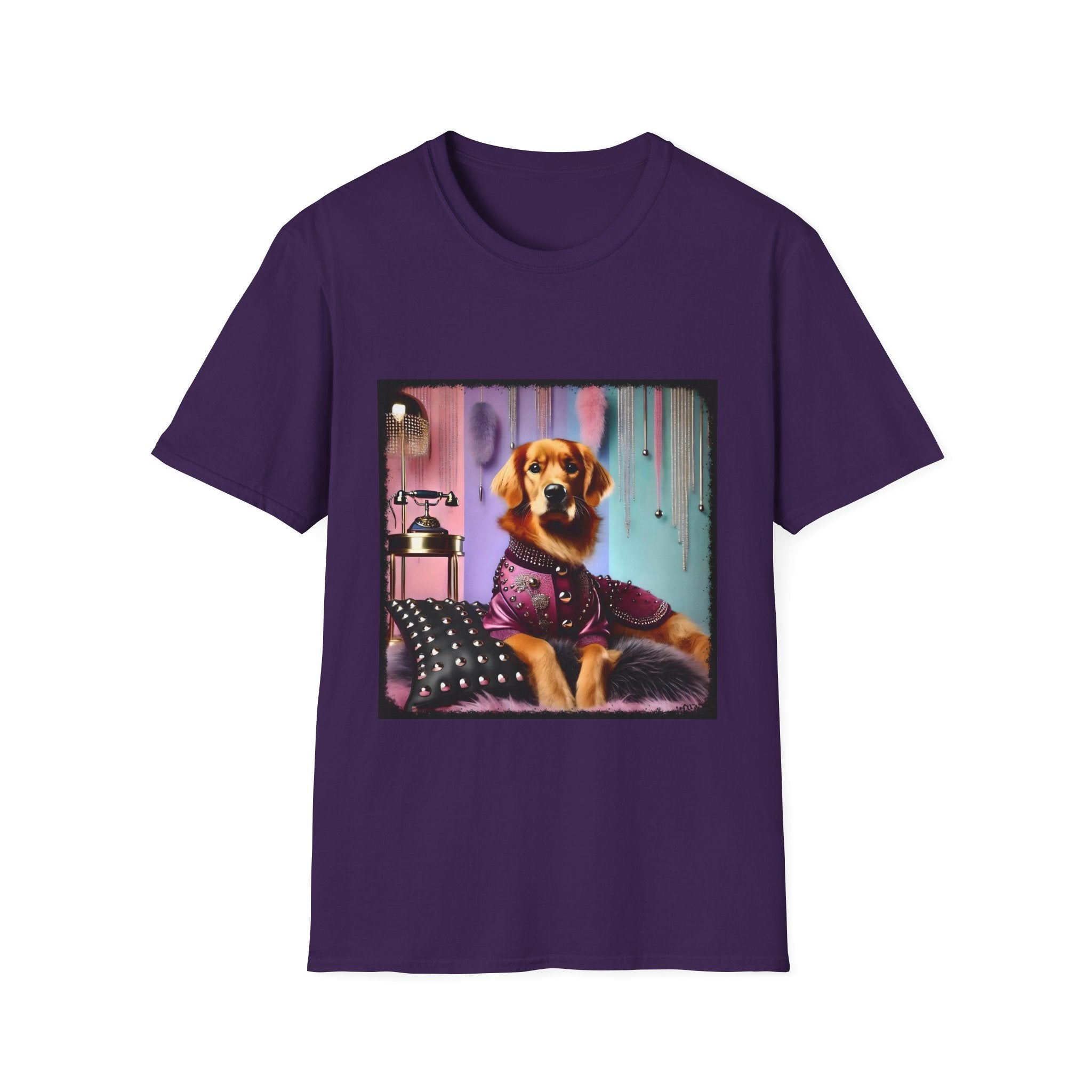 Golden Retriever GenX Icon | Unisex Dog T-Shirt