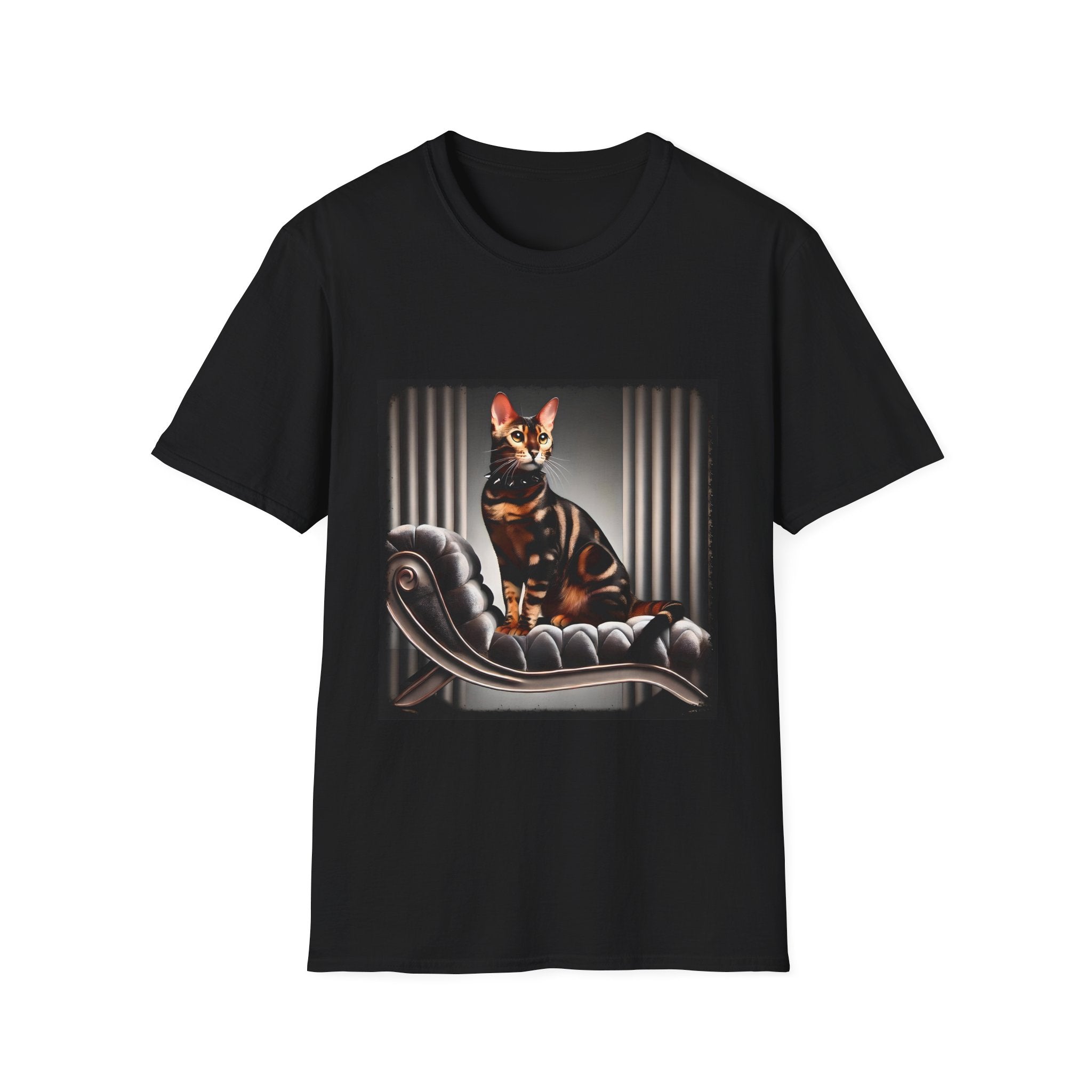Bengal Cat Spiked Seductress | Unisex Cat T-Shirt