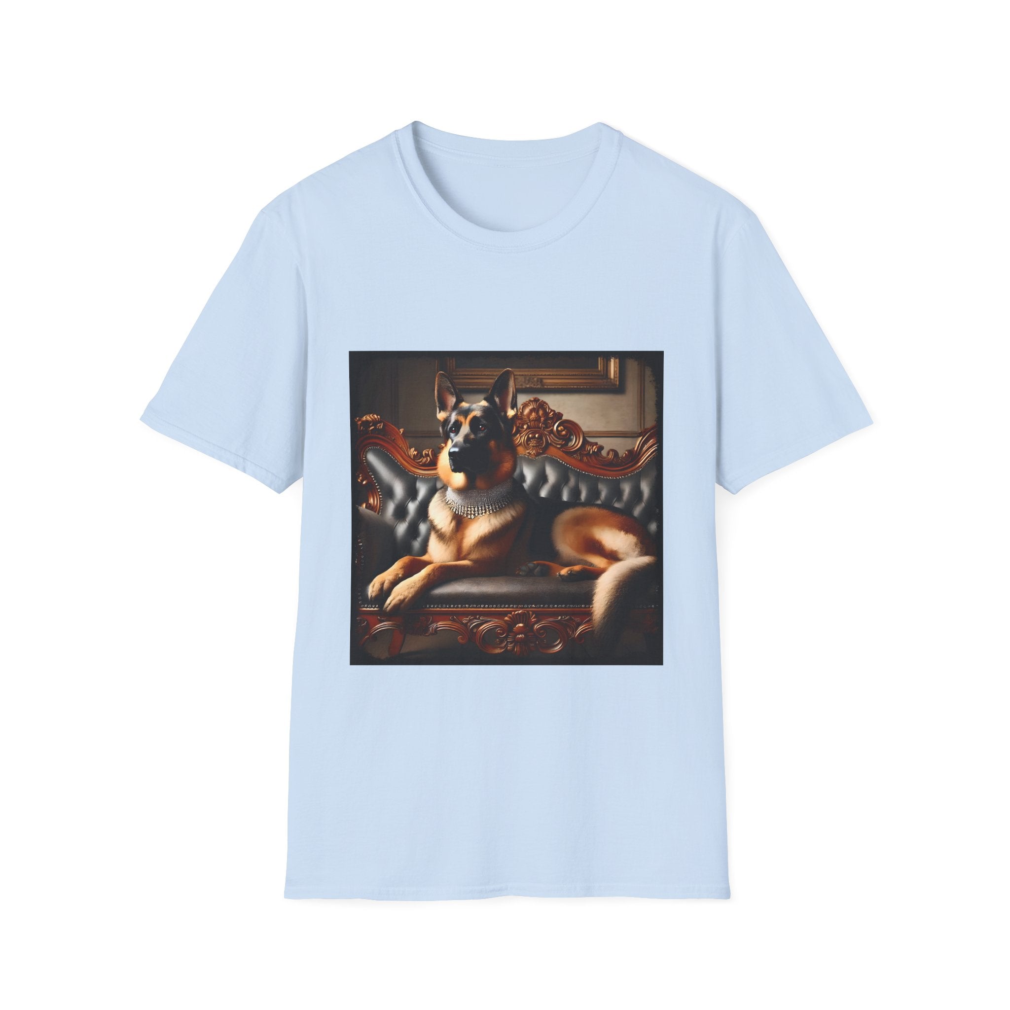 German Shepherd Posh Princess | Unisex Dog T-Shirt