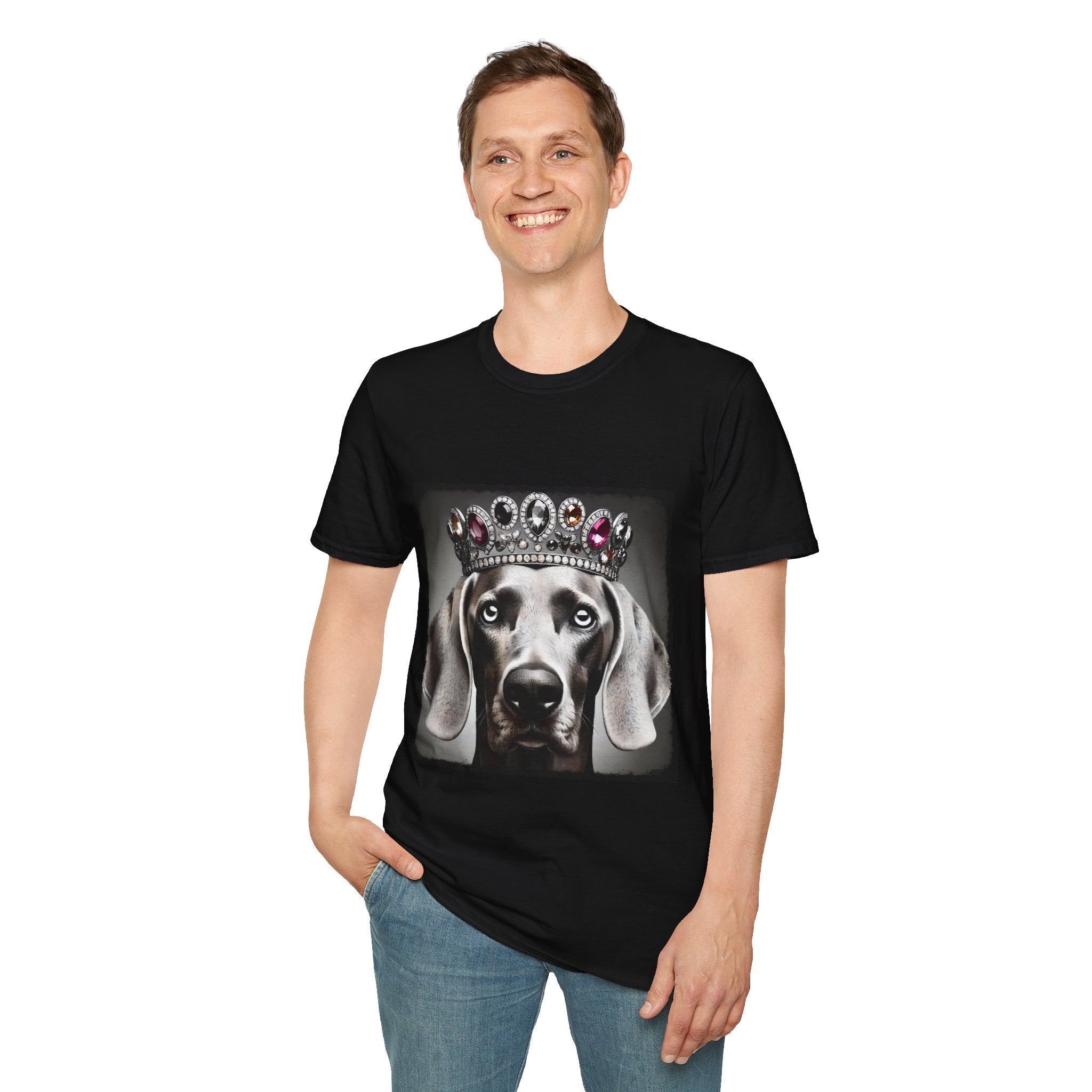 Weimaraner Queen Supreme | Unisex Dog T-Shirt