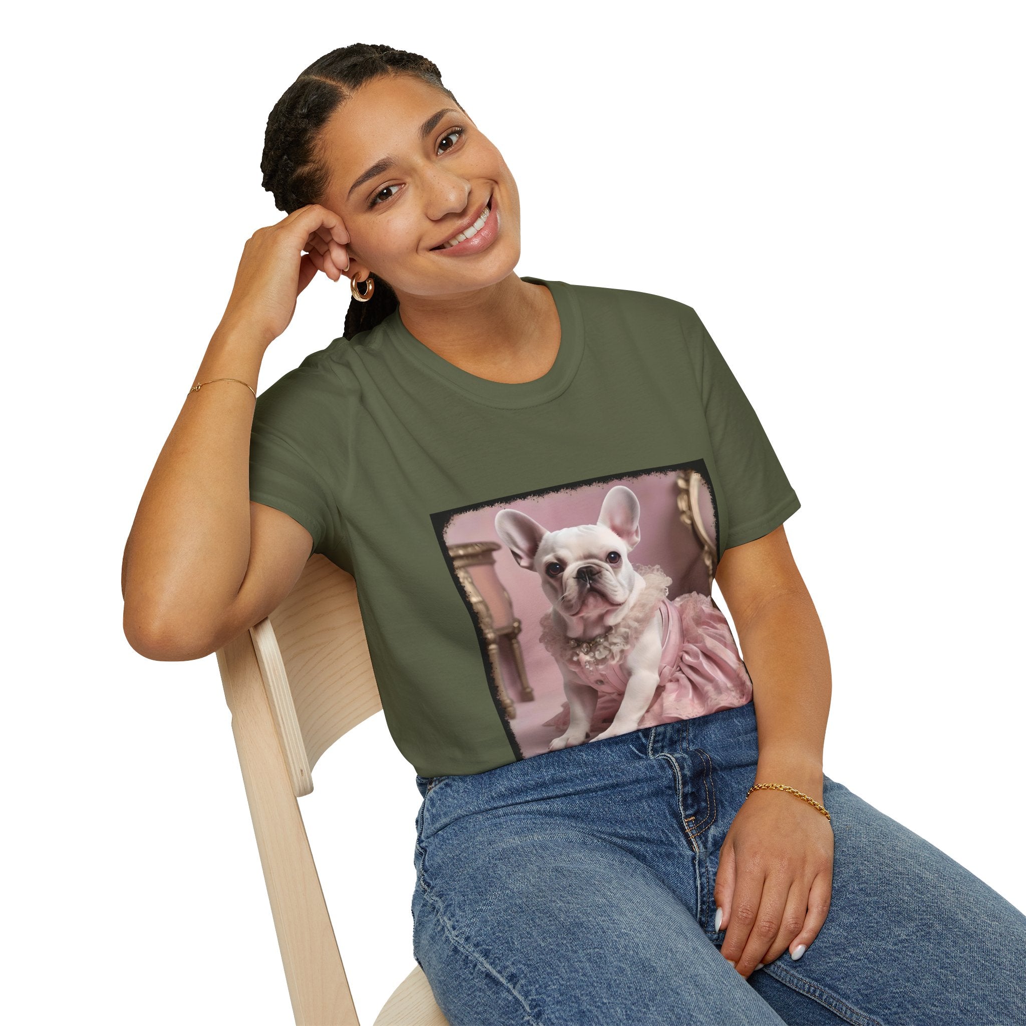 French Bulldog Sweet Pea | Unisex Dog T-Shirt