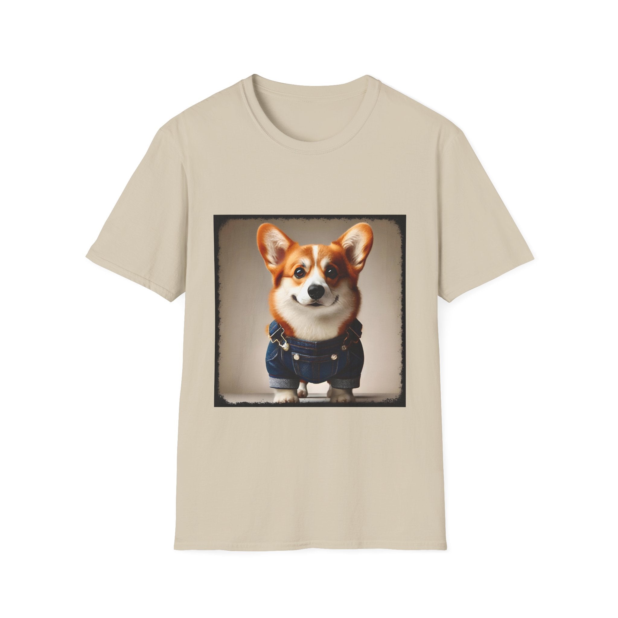 Pembroke Welsh Corgi Denim Dream | Unisex Dog T-Shirt