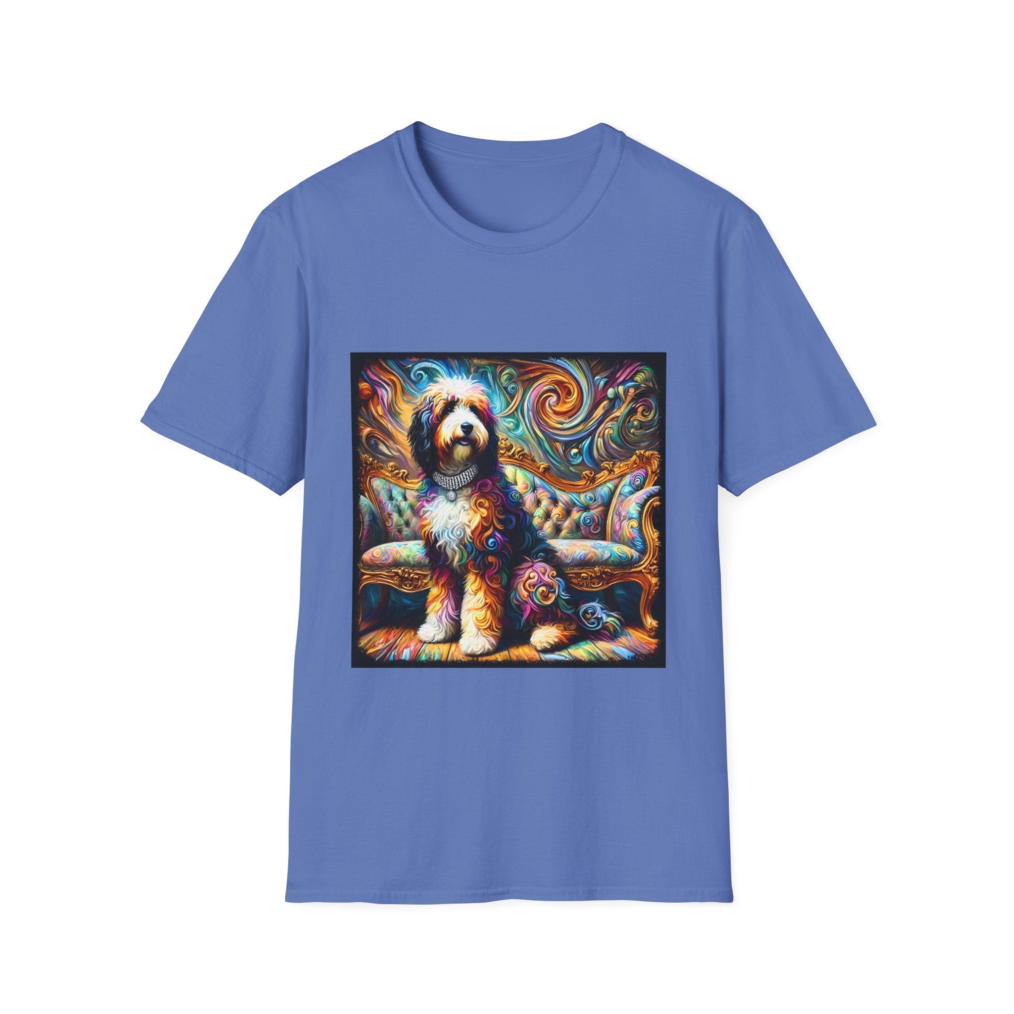 Bernedoodle Vivid Swirl | Unisex Dog T-Shirt